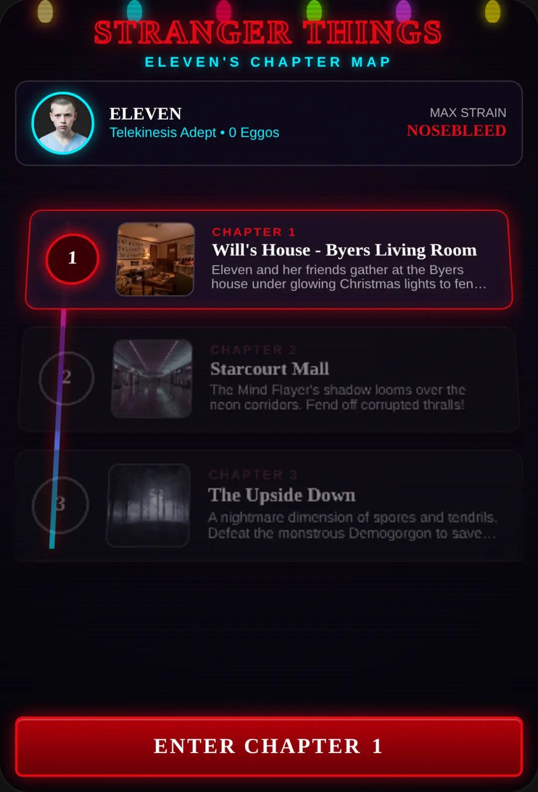 Stranger Things: Eleven's Map cover