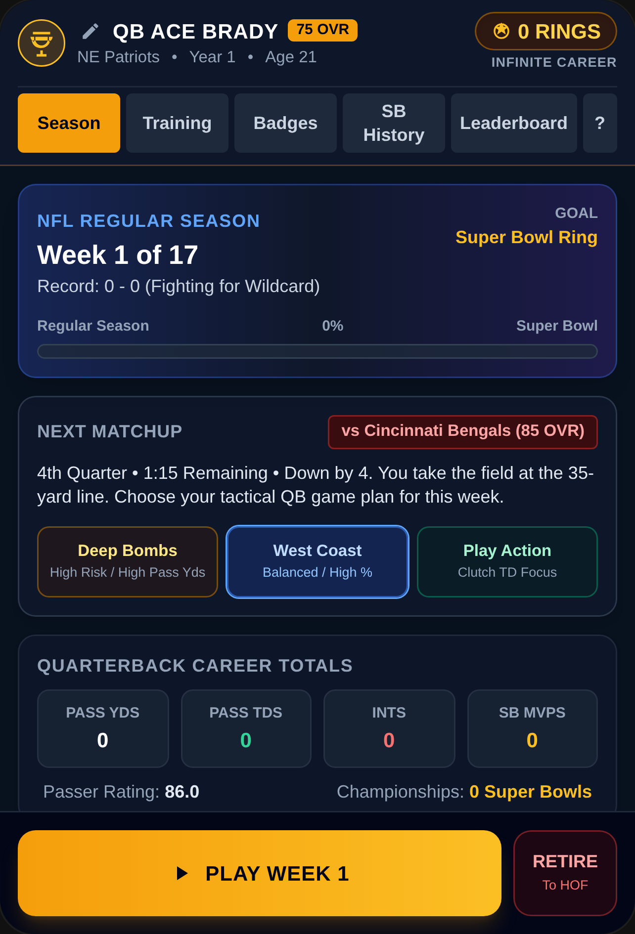QB Dynasty: Super Bowl Hunt cover