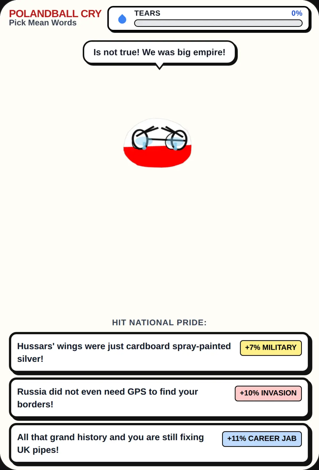 Make Polandball Cry cover