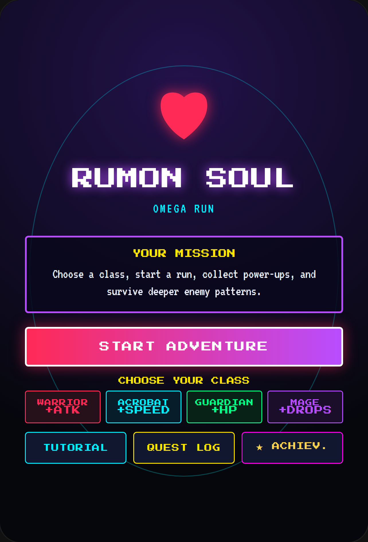RuMon: The Collecting Arcade Game (beta) cover