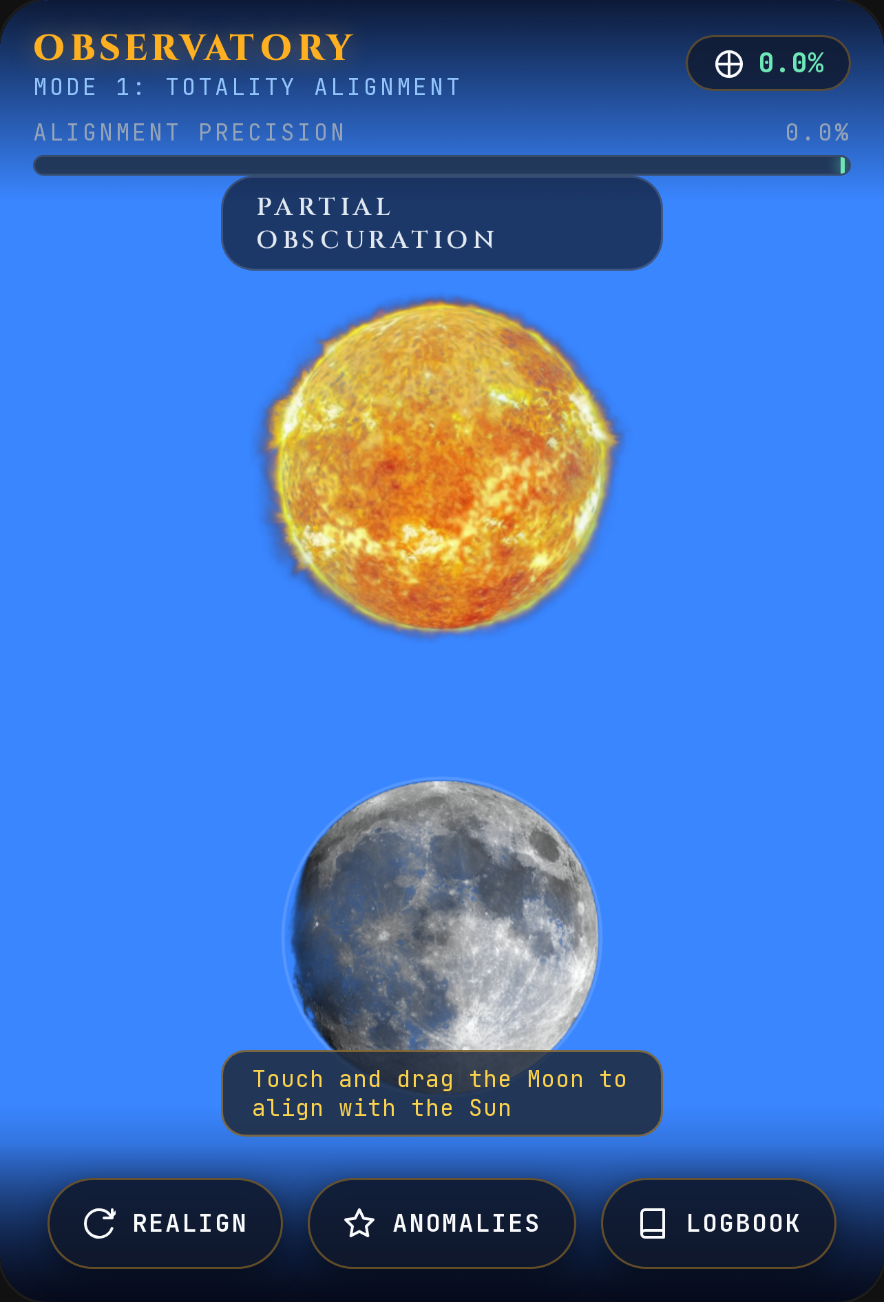 Eclipse Alignment Observatory cover