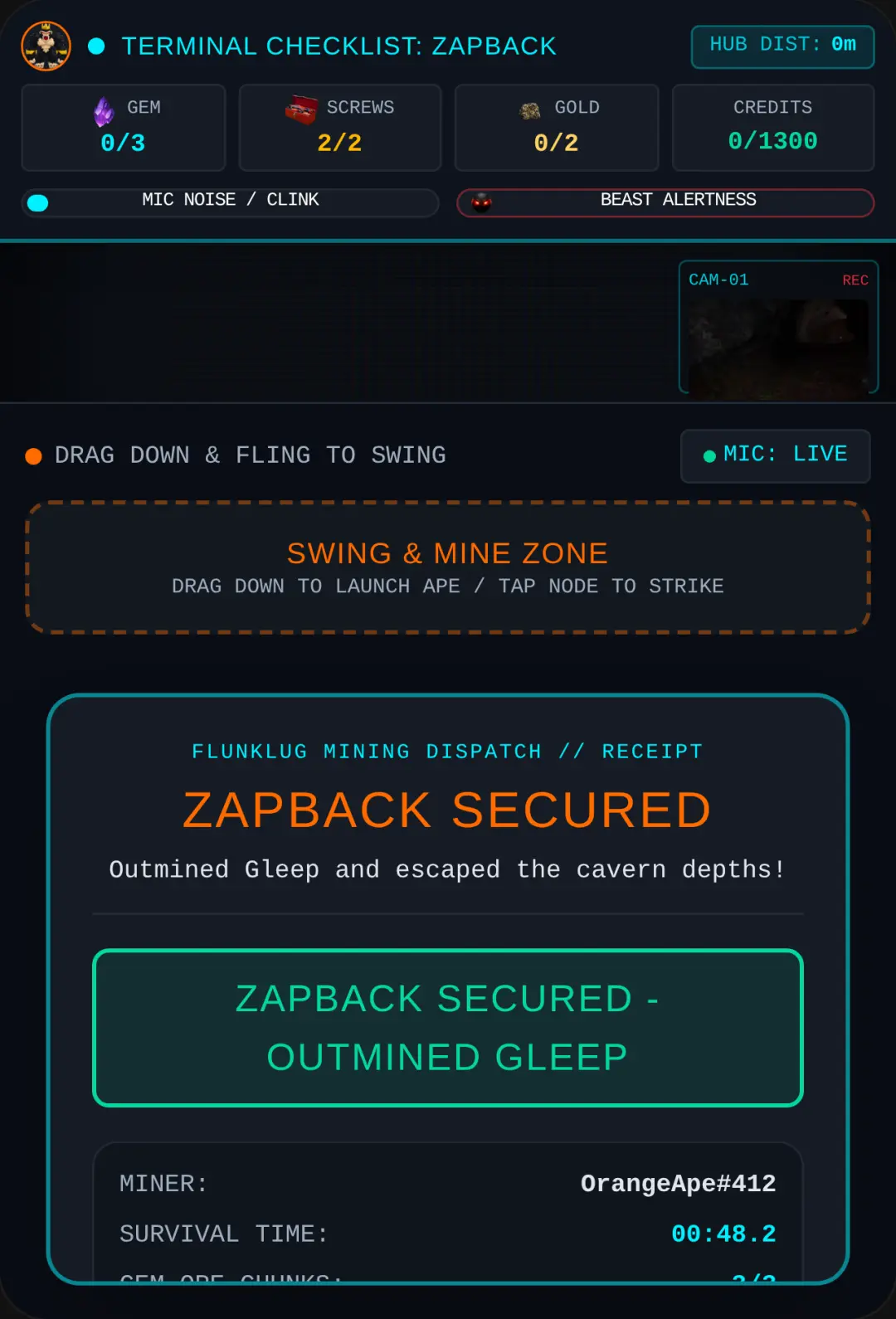 Flunklug: The Zapback Cavern Race cover