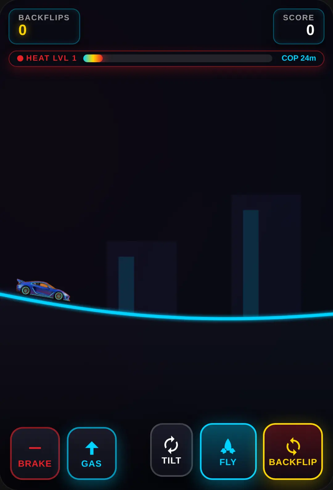Flying Tesla: Police Stunt Pursuit cover