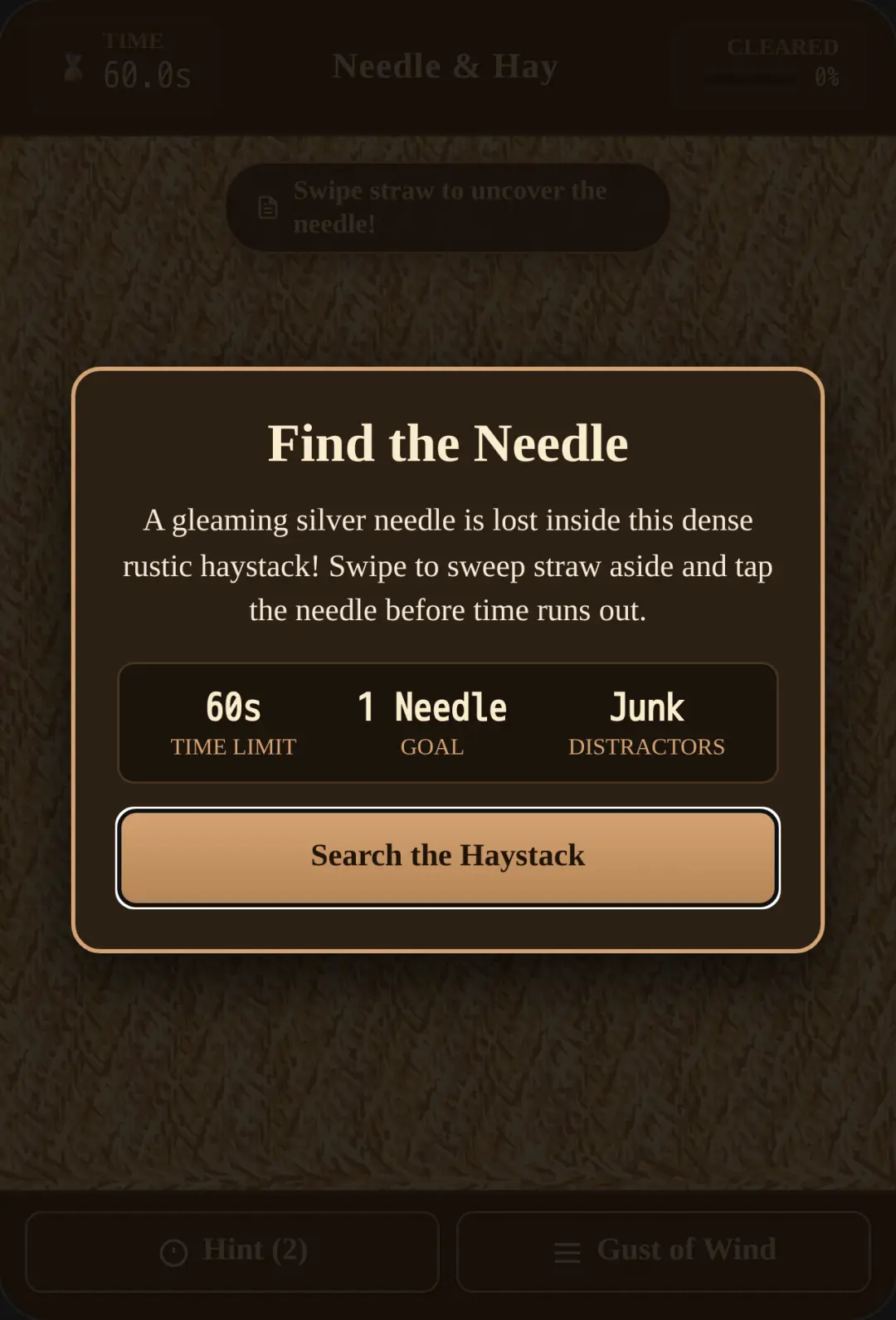 Needle in a Haystack cover