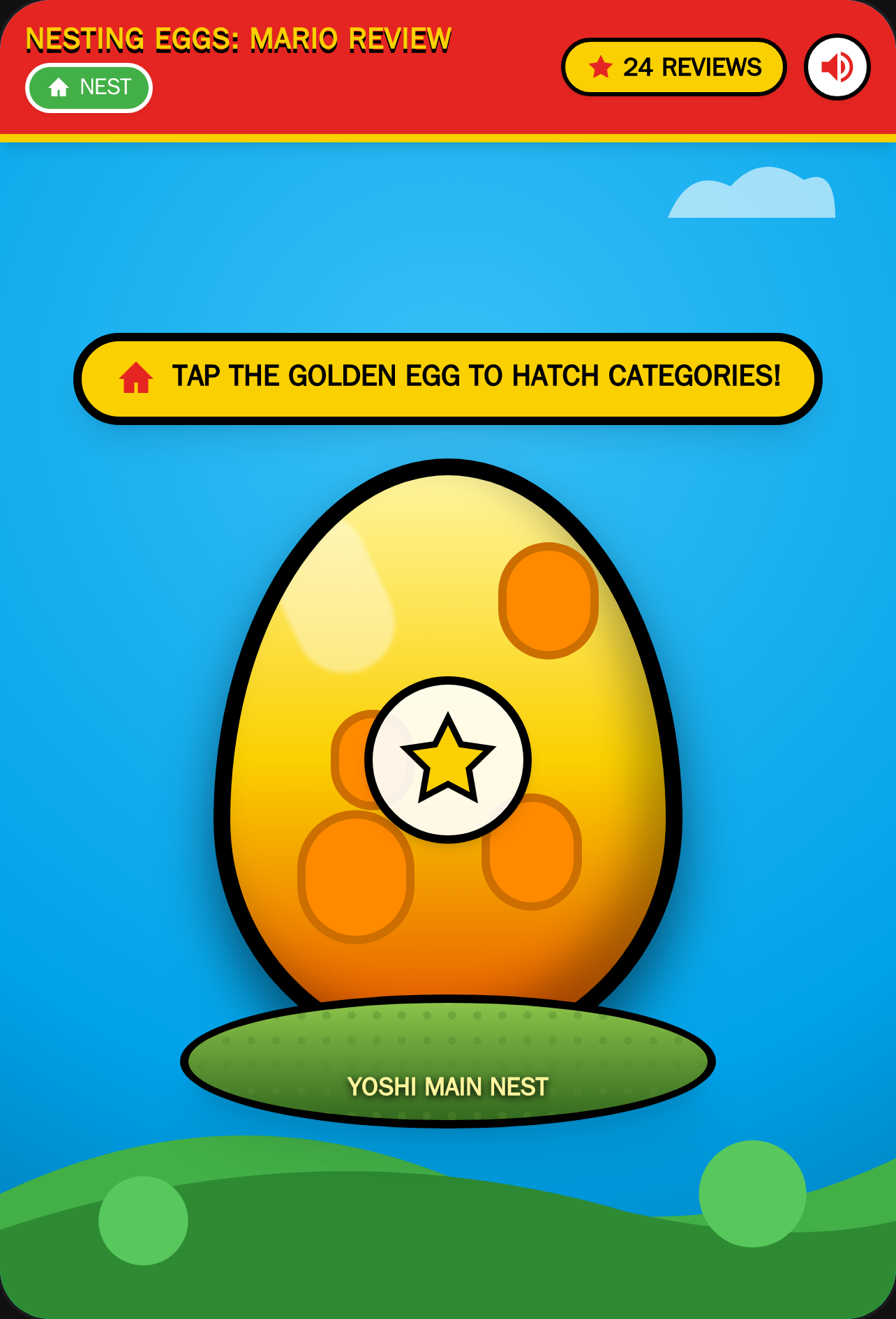 Nesting Eggs: Super Mario Review cover