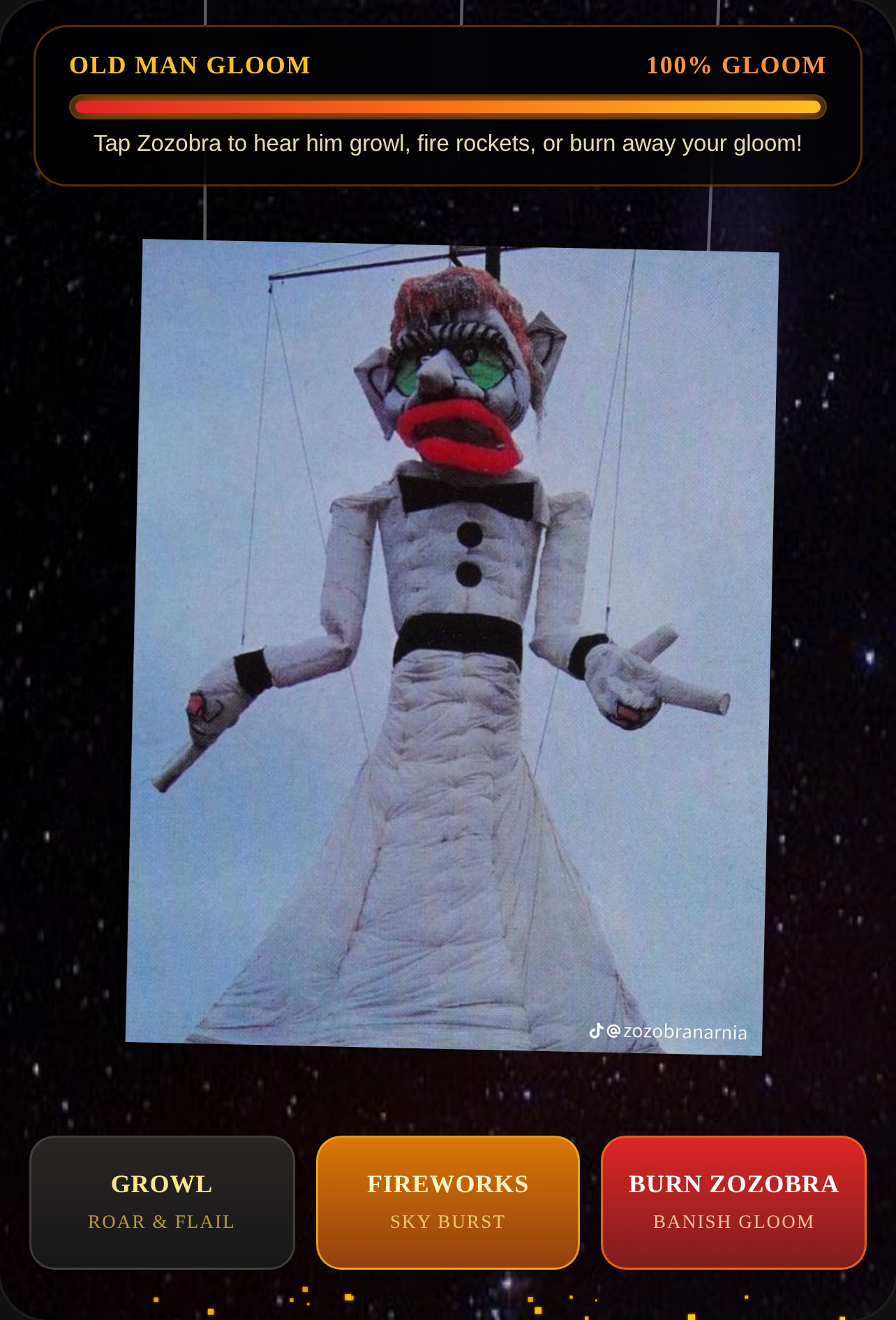 The Burning of Zozobra cover