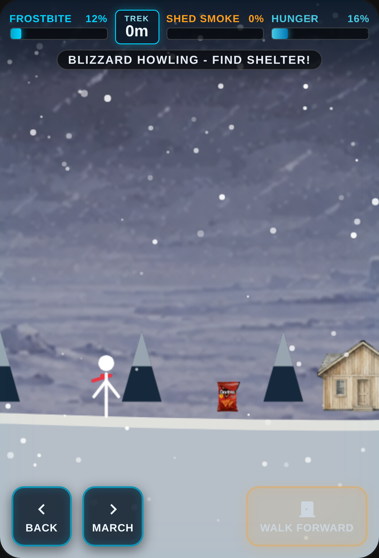 Frostbite Shelter - Stickman Winter Survival cover