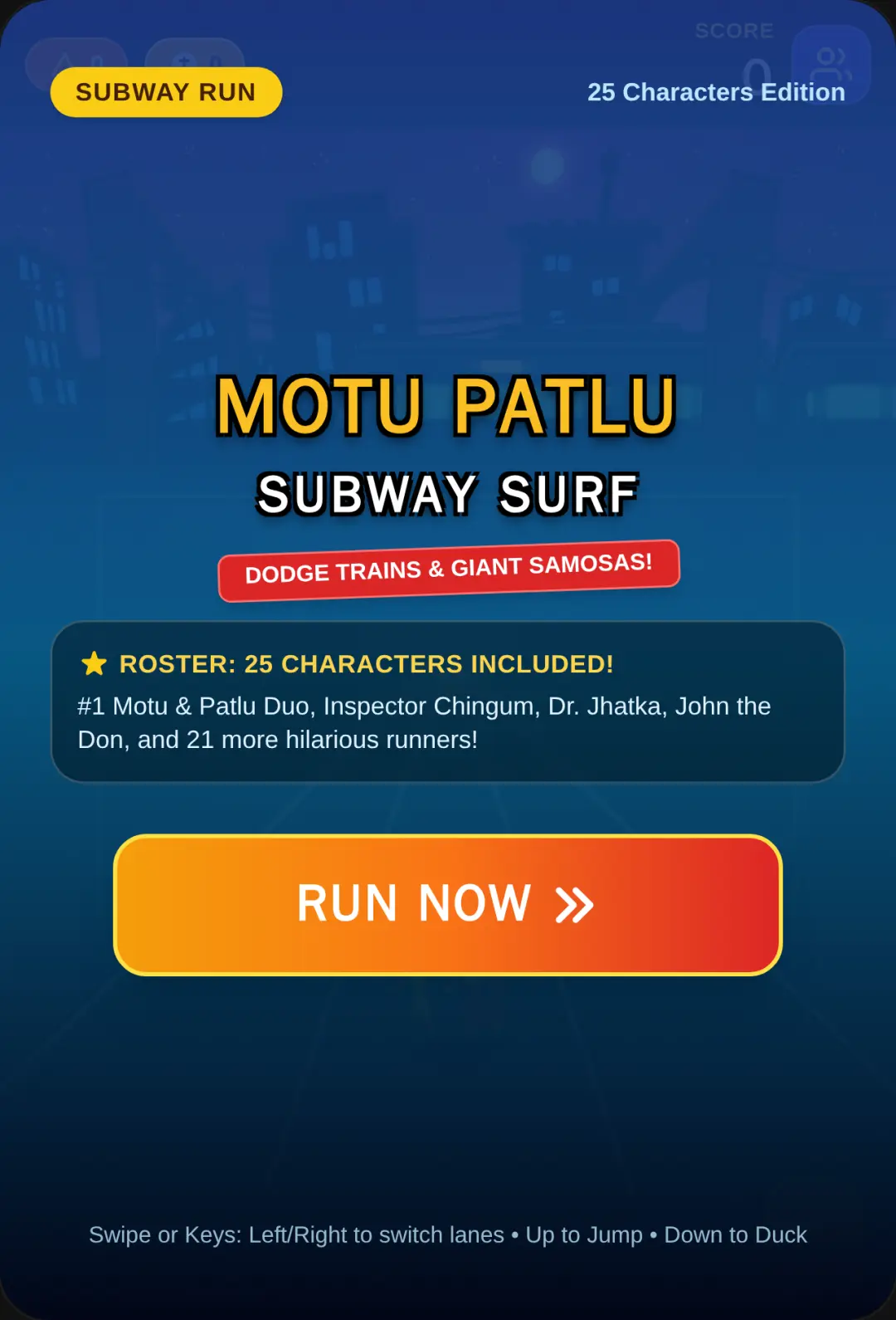Subway Surfers: Motu Patlu Run cover