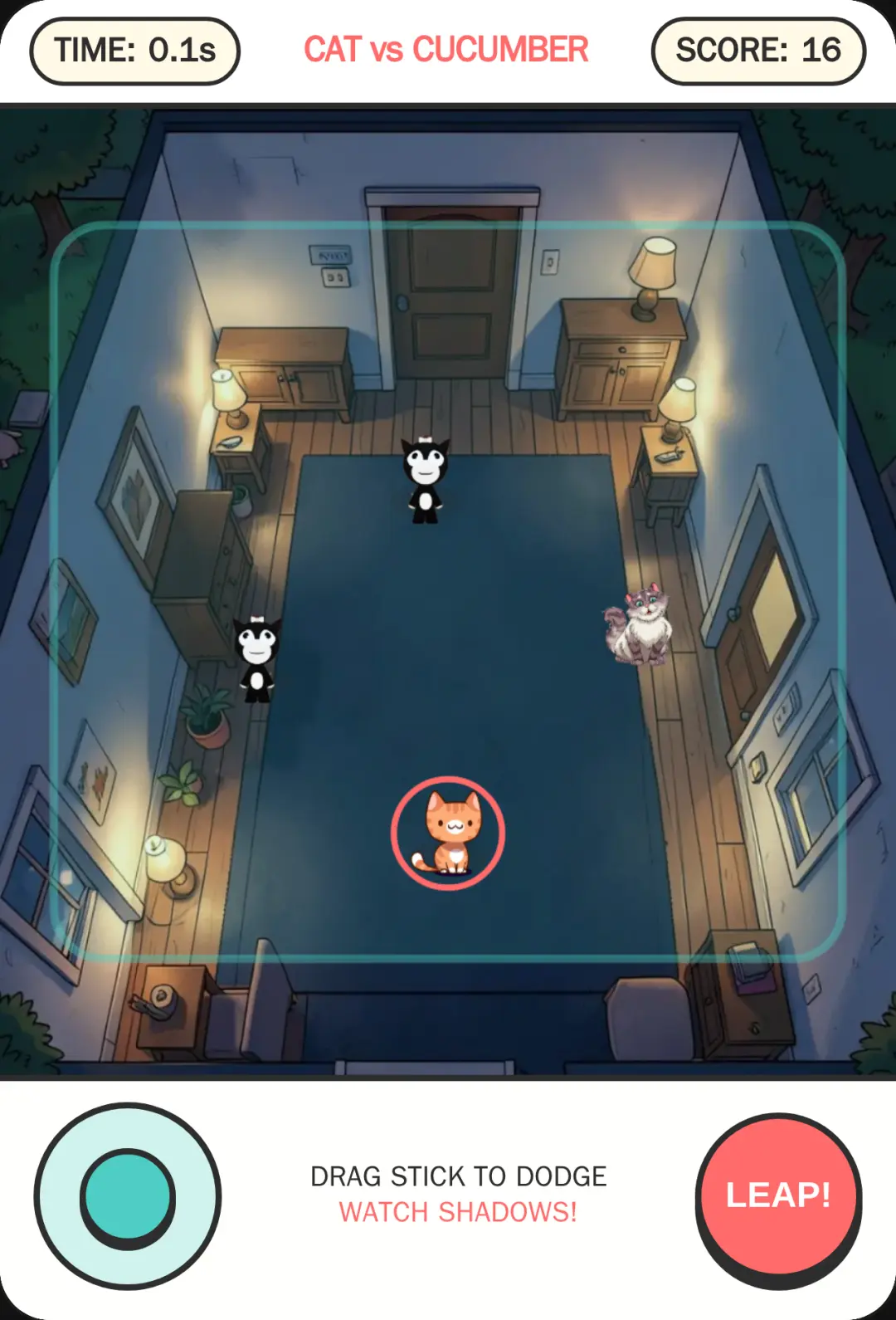 Cat Cucumber Panic cover