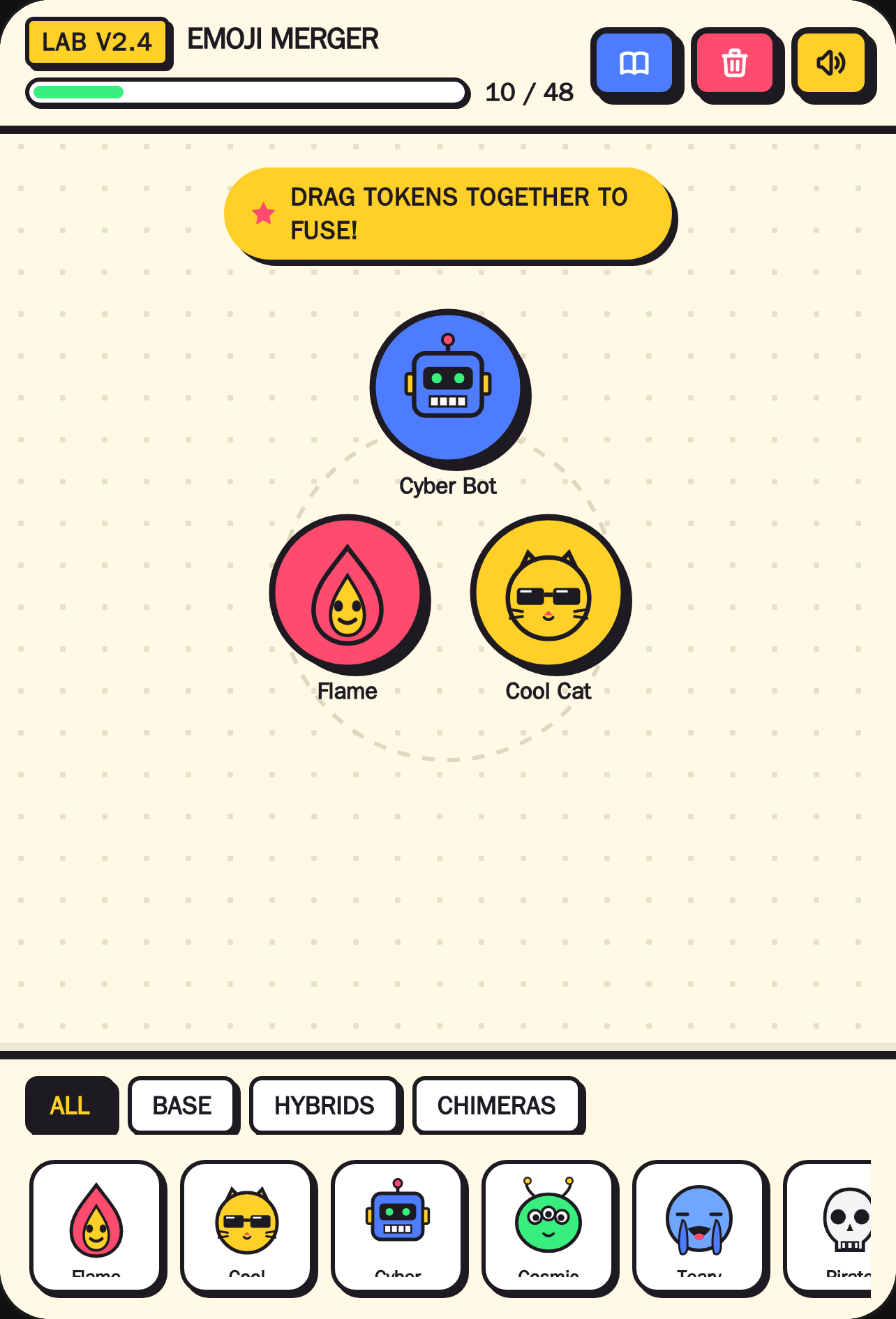 THE FAKE EMOJI FUSION LAB V1 cover