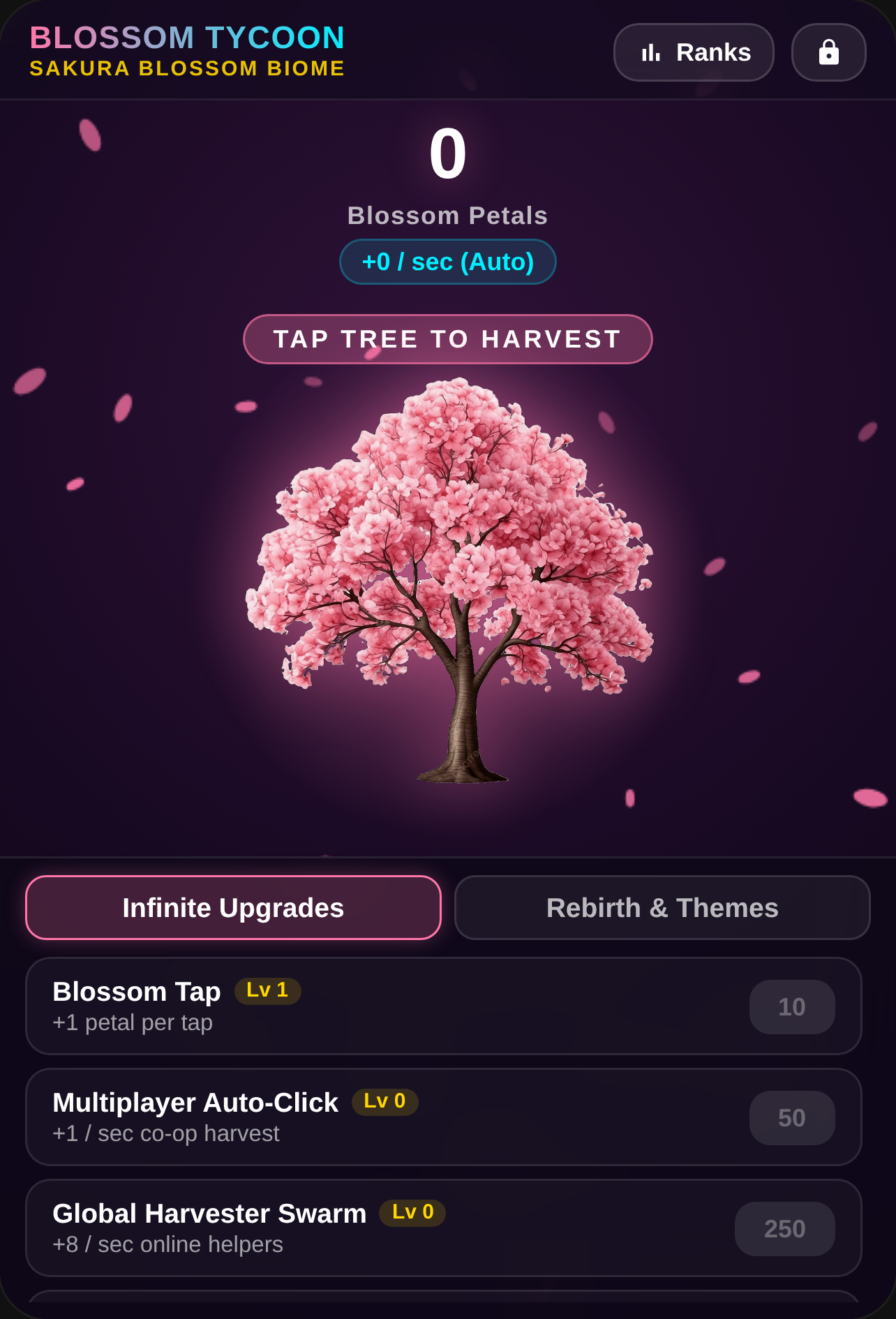 Cherry Blossom Ocean Tycoon cover