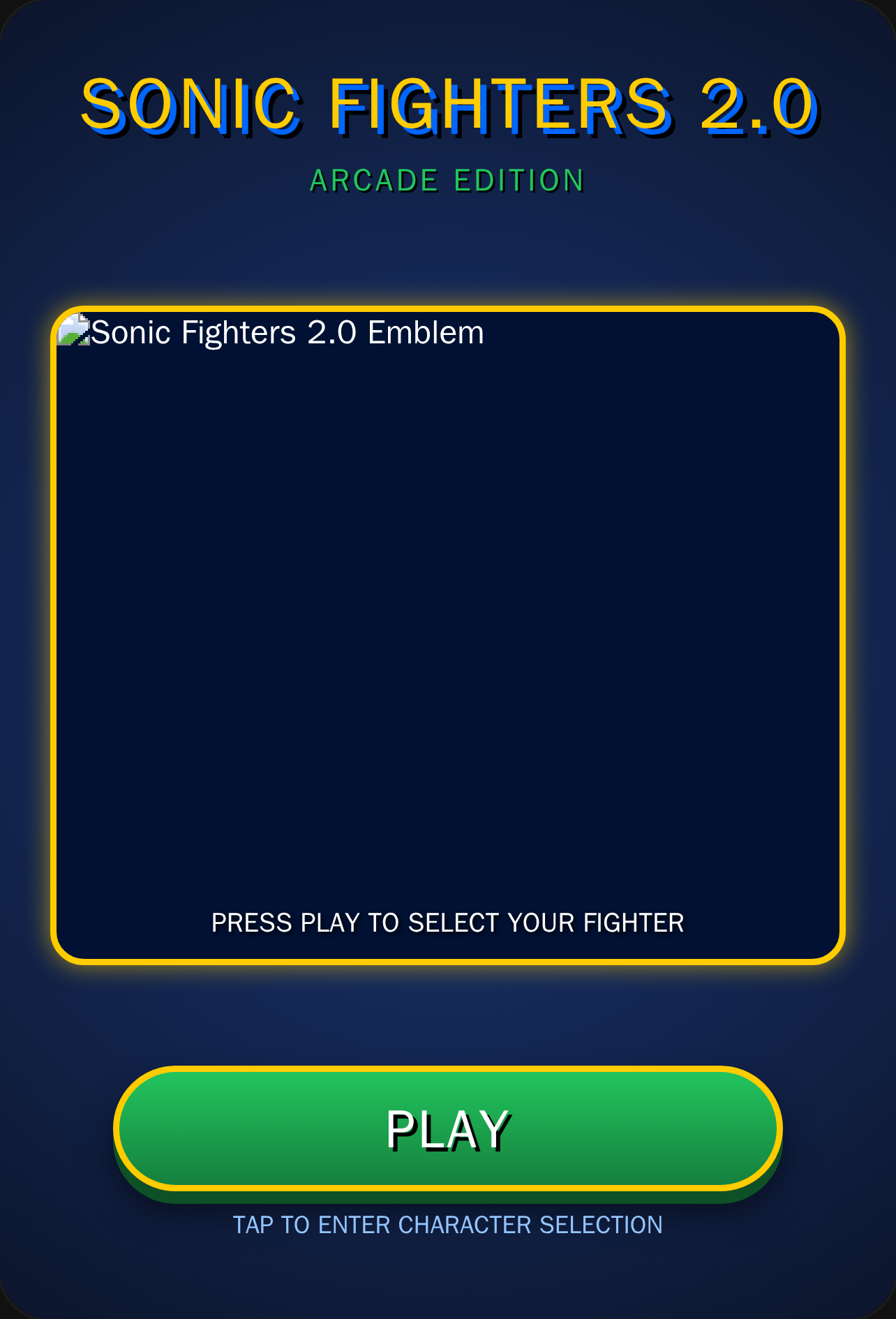 Sonic Fighters 2.0 cover