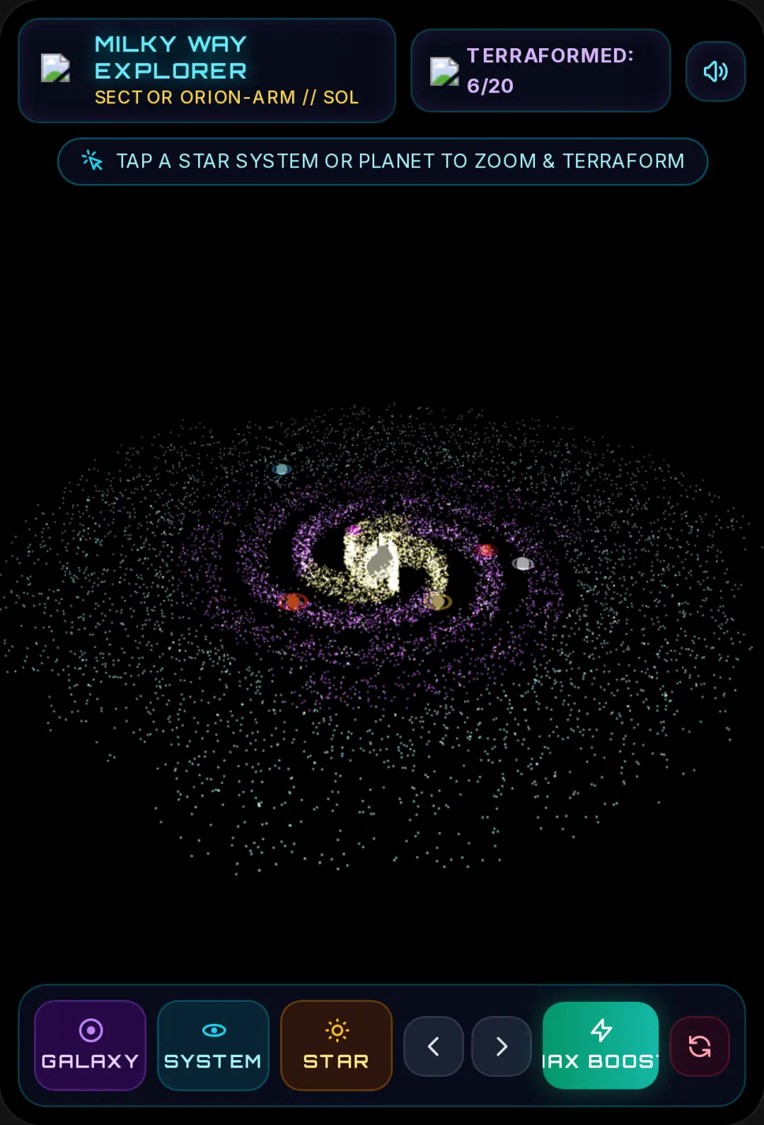 Milky Way Planet Terraformer cover