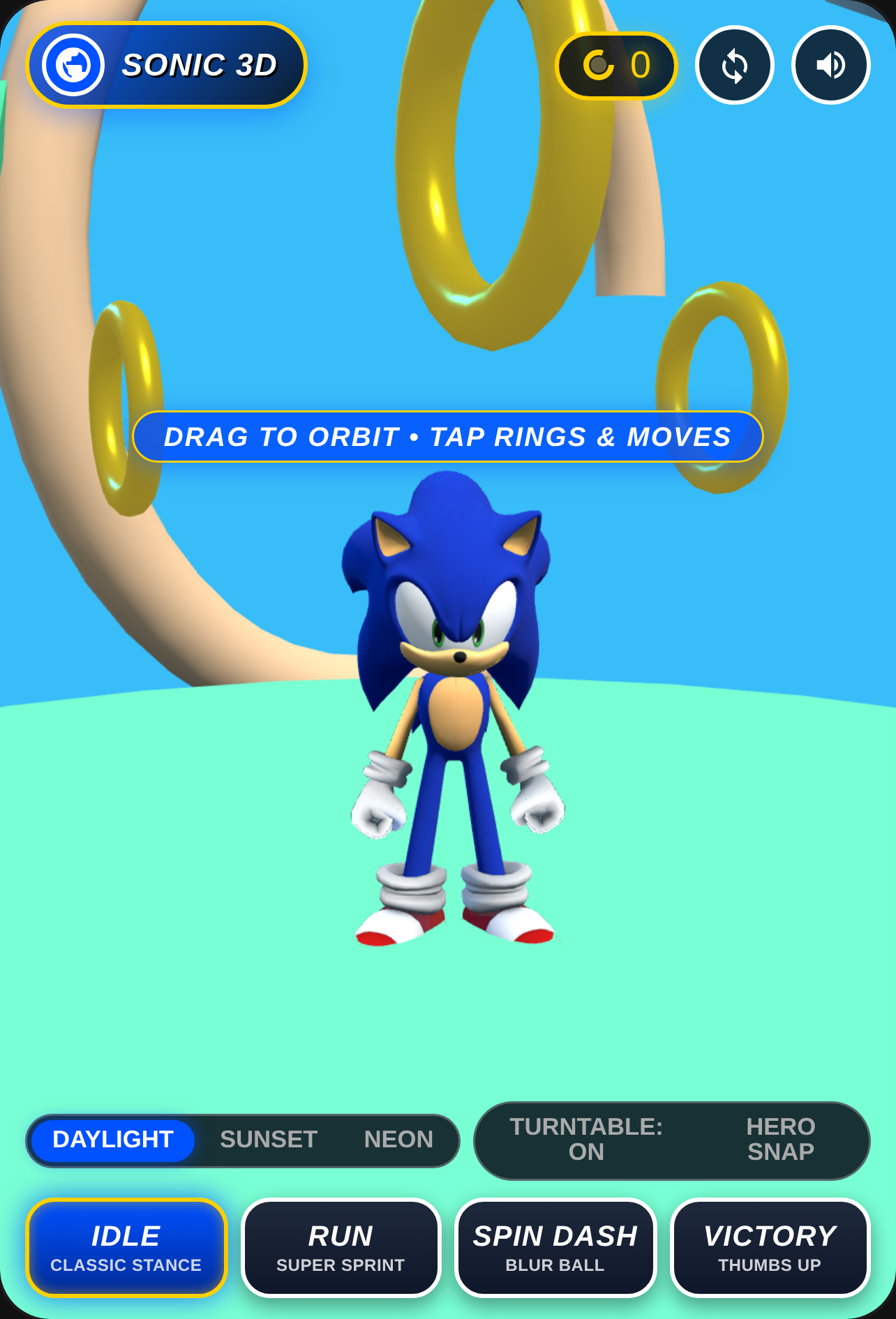Sonic 3D Green Hill Showcase cover