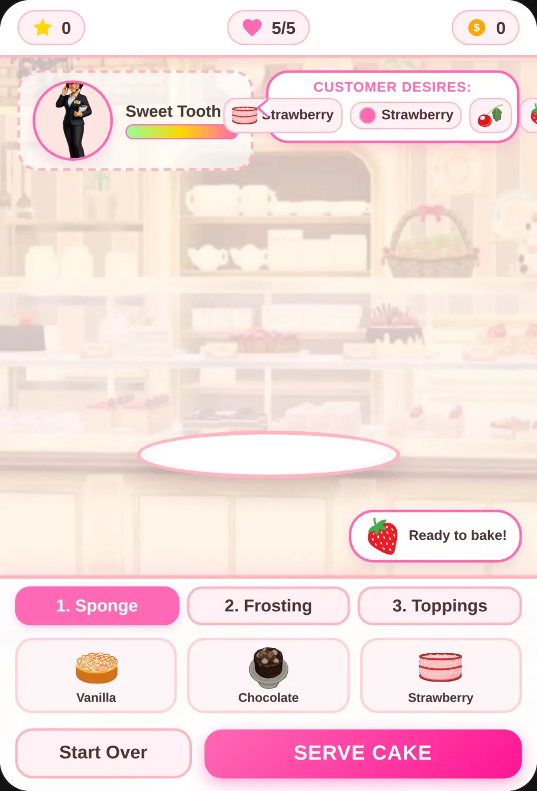 Strawberry Dream Bakery cover