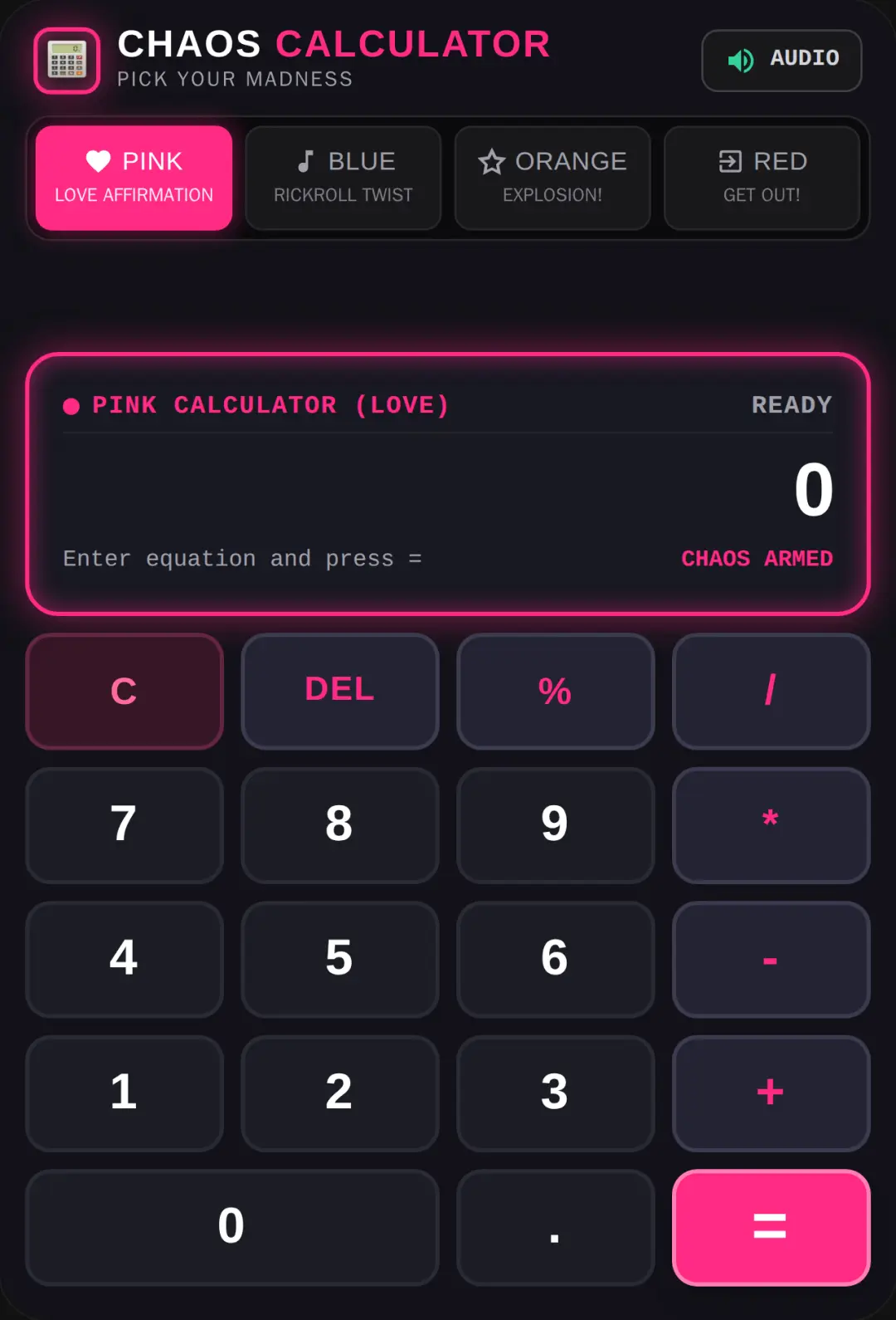 Chaos Calculator cover