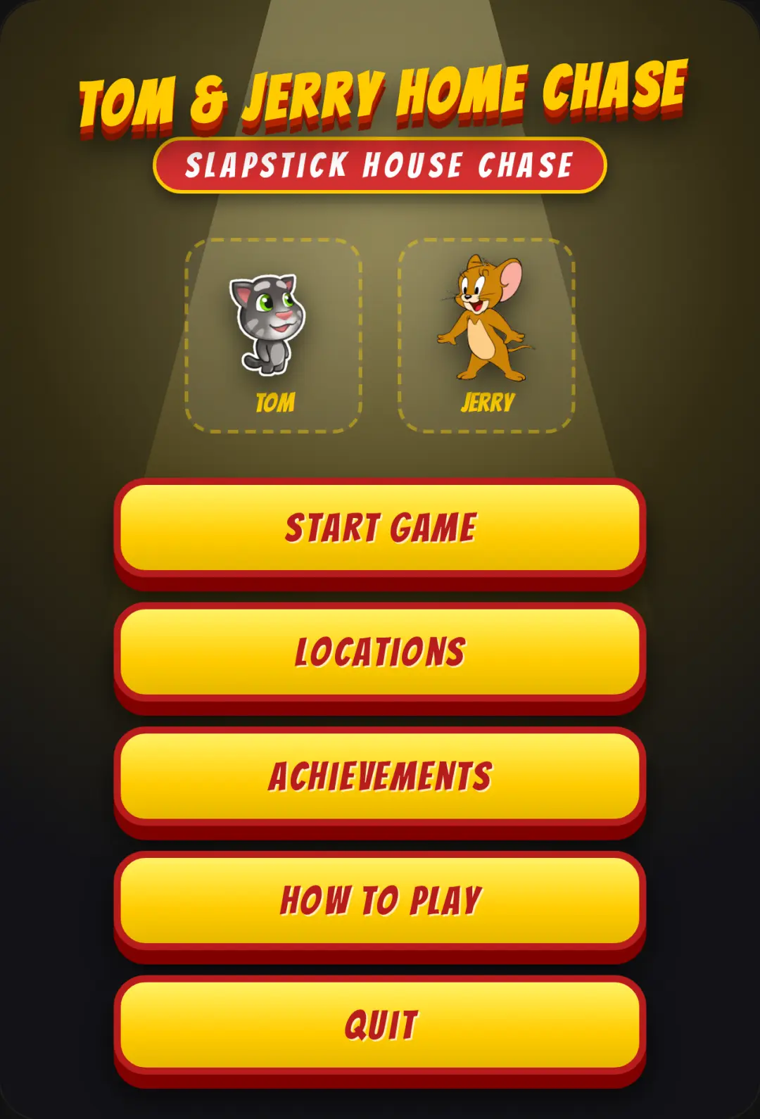 Tom & Jerry Home Chase cover