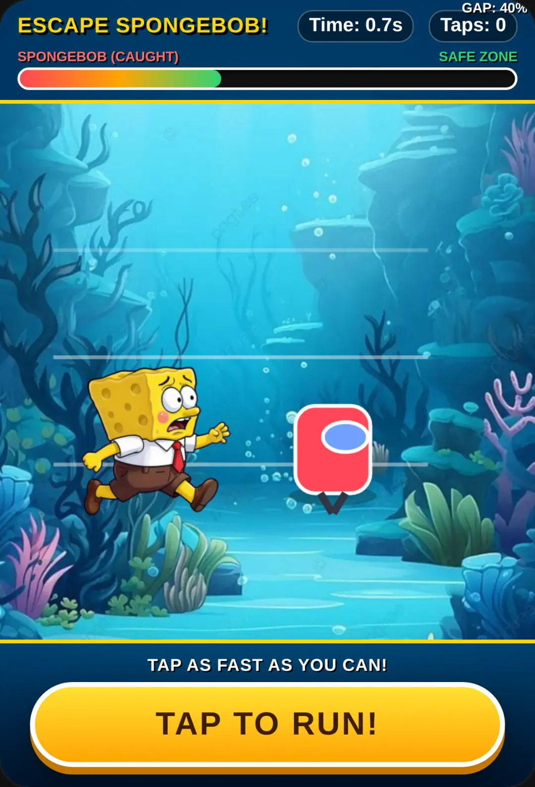 Escape SpongeBob! cover