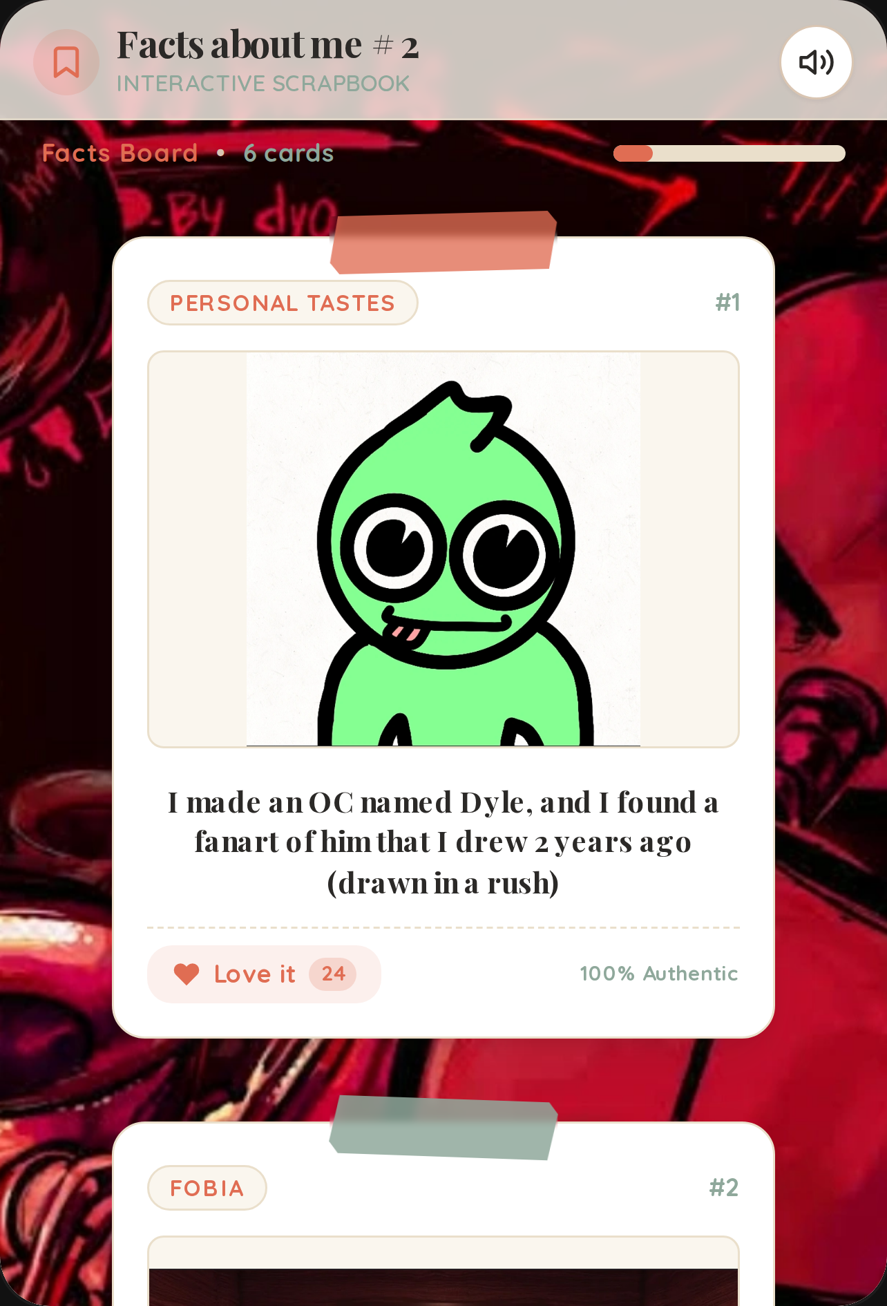 Facts about me 2 cover
