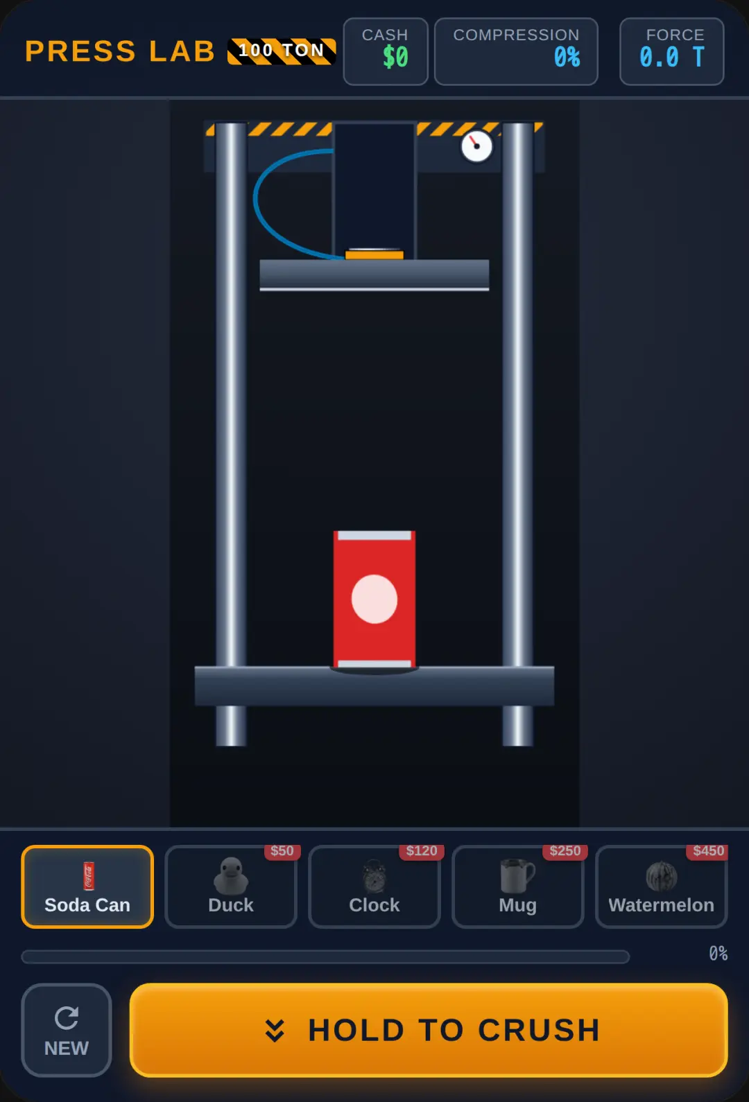 Hydraulic Crush Simulator cover