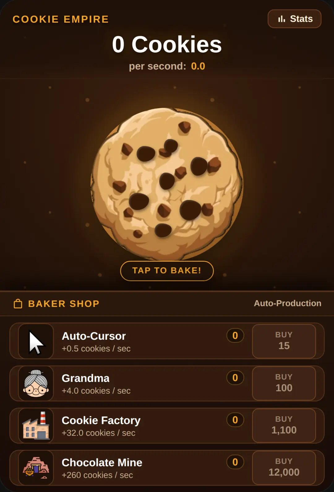 Cookie Clicker Empire cover