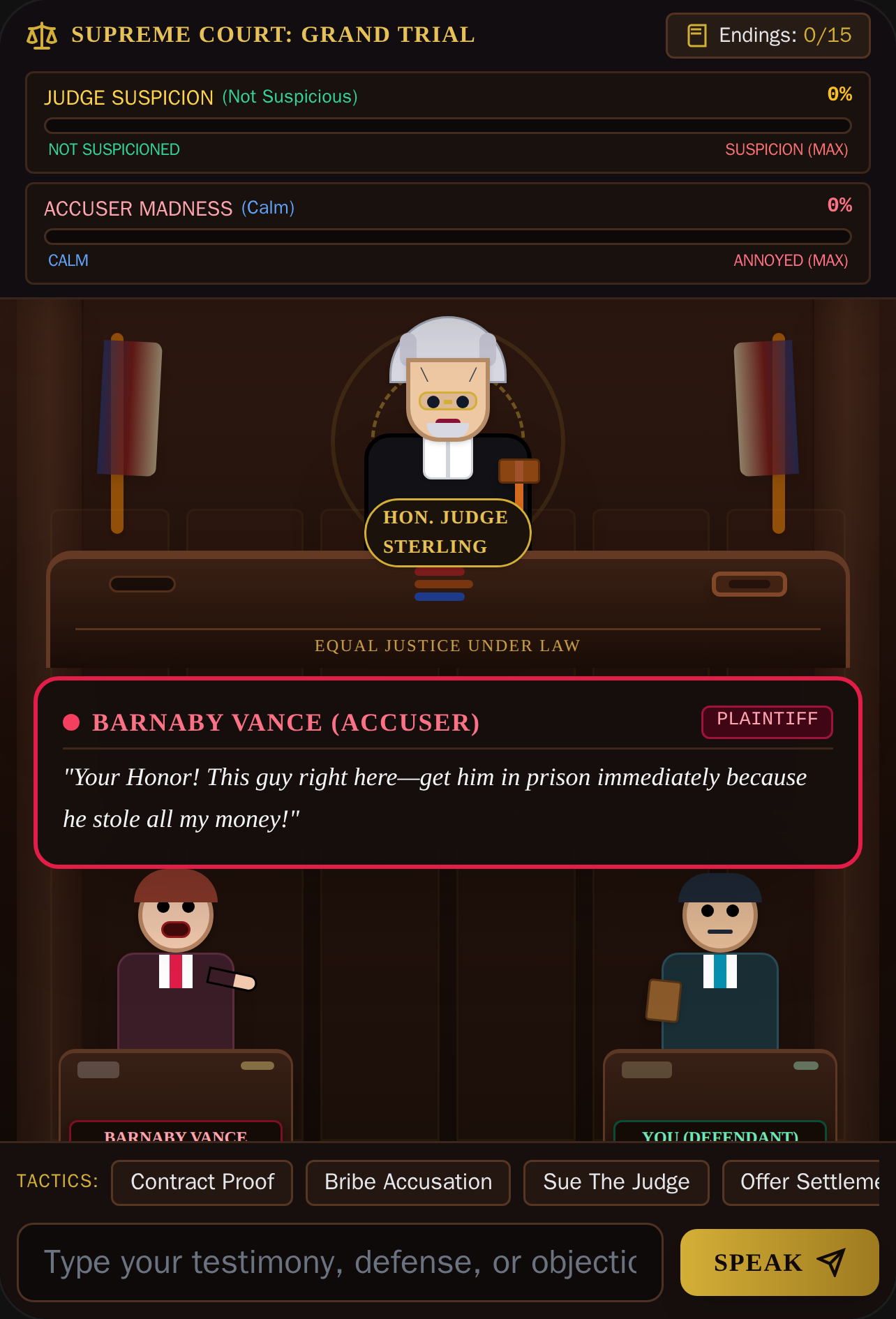 In court cover