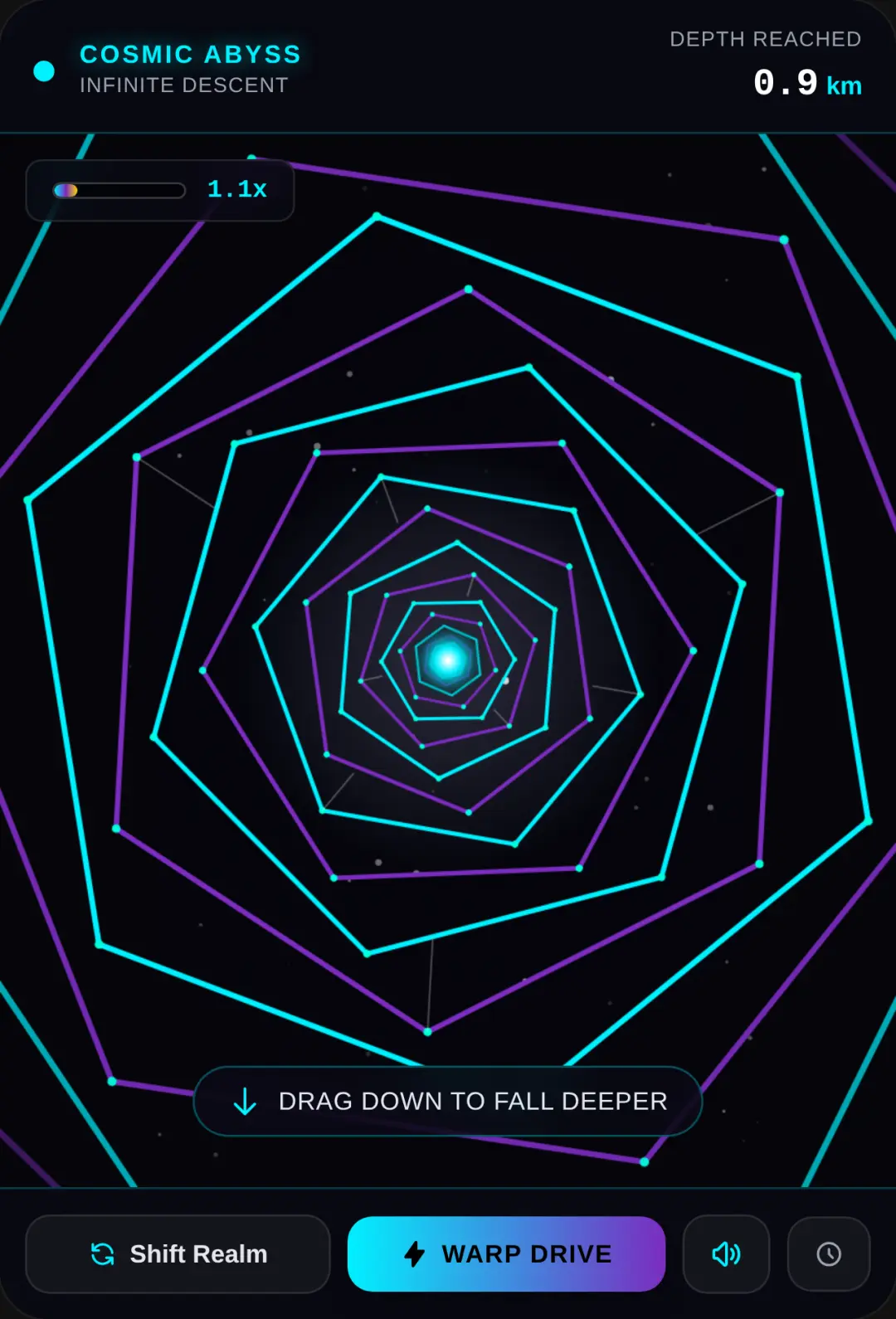 Cosmic Abyss - Infinite Zoom cover