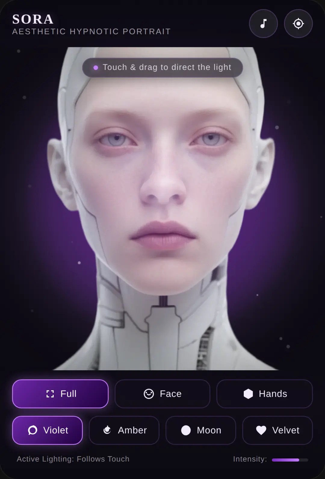 Hypnotic Portrait - Interactive Experience cover