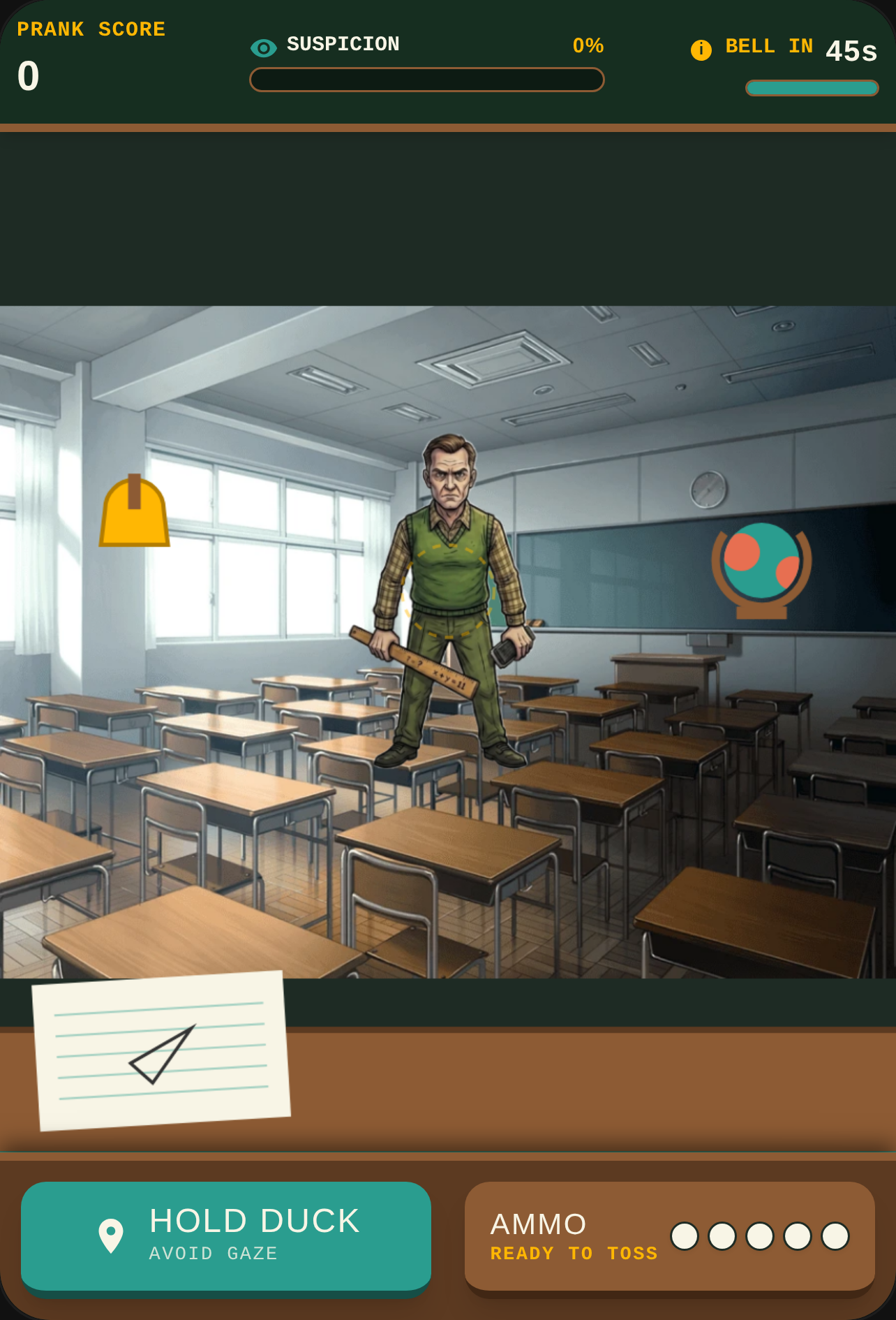 Classroom Prankster - Dodge the Teacher cover