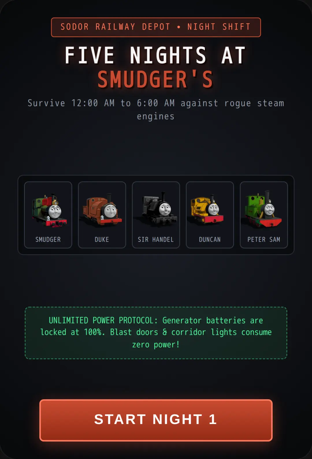 Five Nights at Smudger's cover