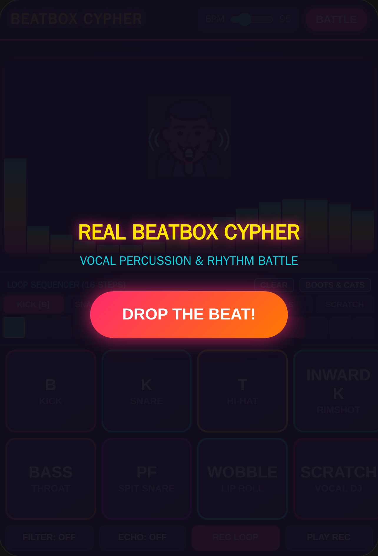 BEATBOX CYPHER LOOP STATION cover