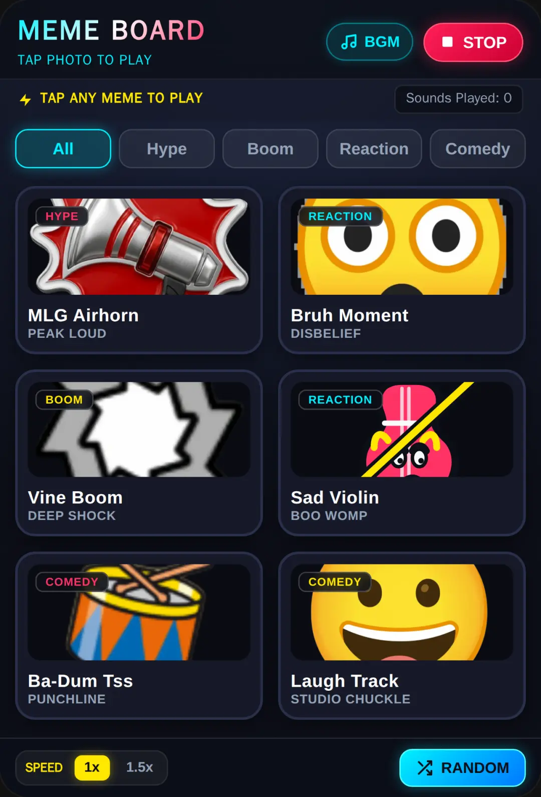 Meme Soundboard cover
