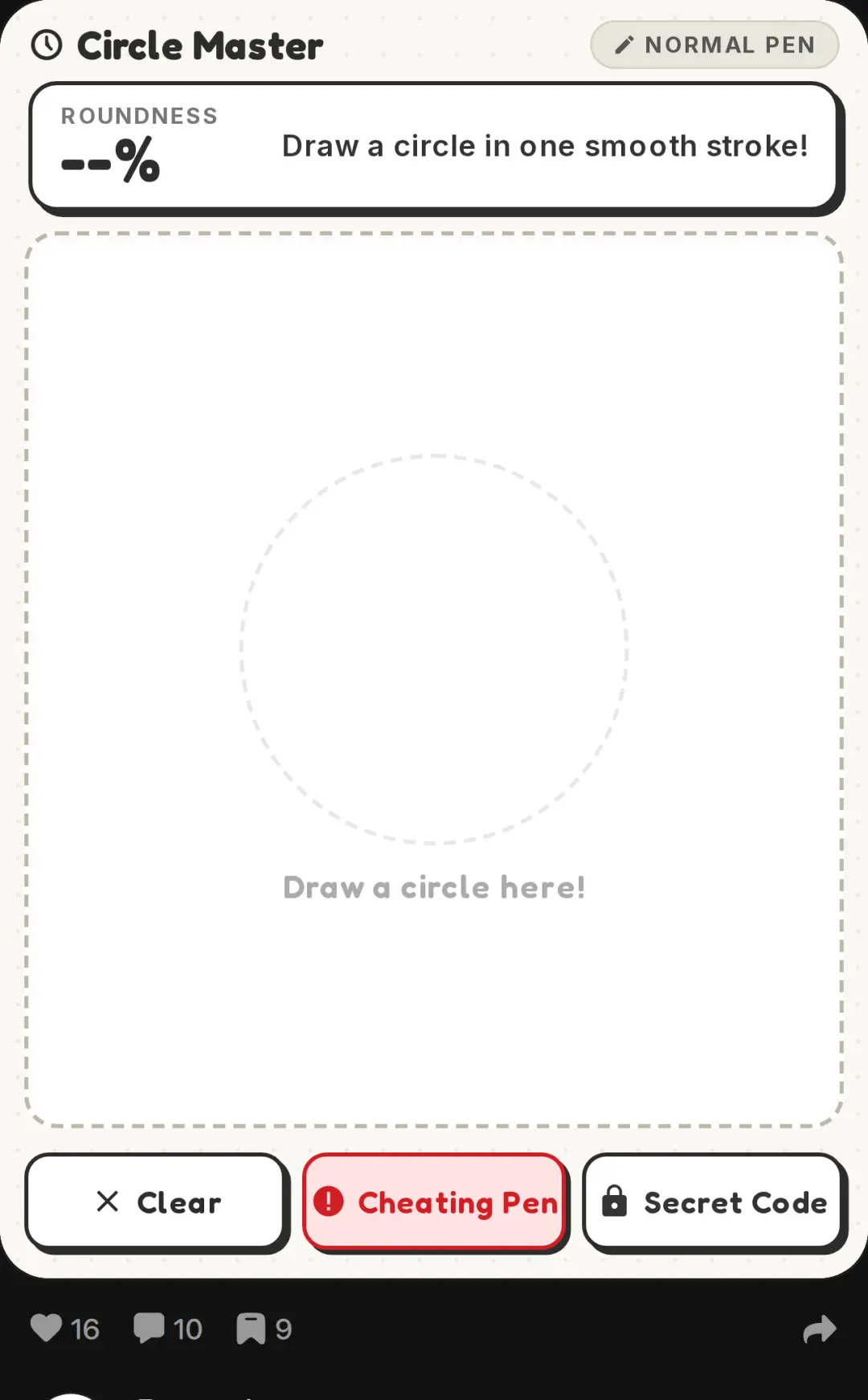 Perfect Circle: Cheating Pen cover