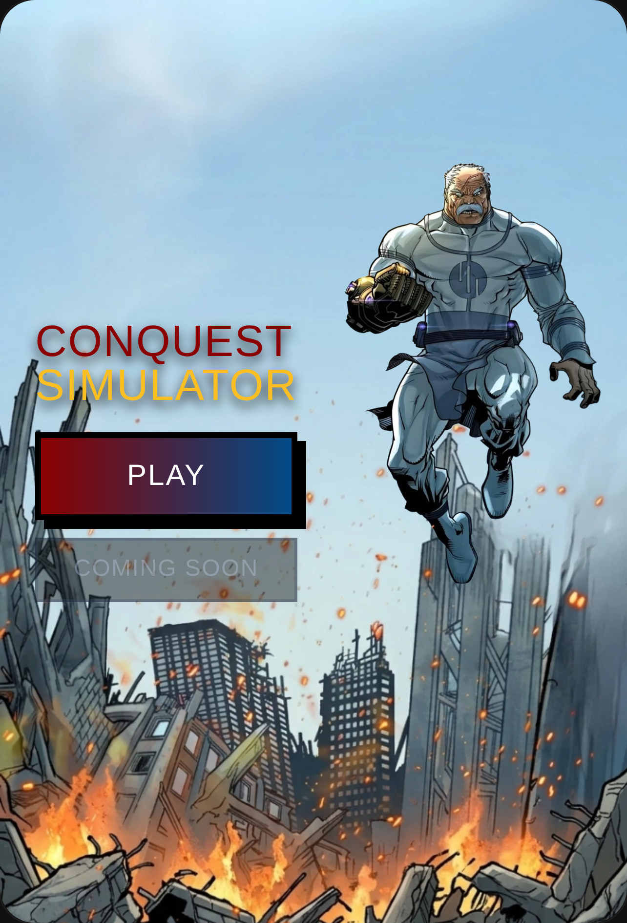 INVINCIBLE Conquest Simulator cover