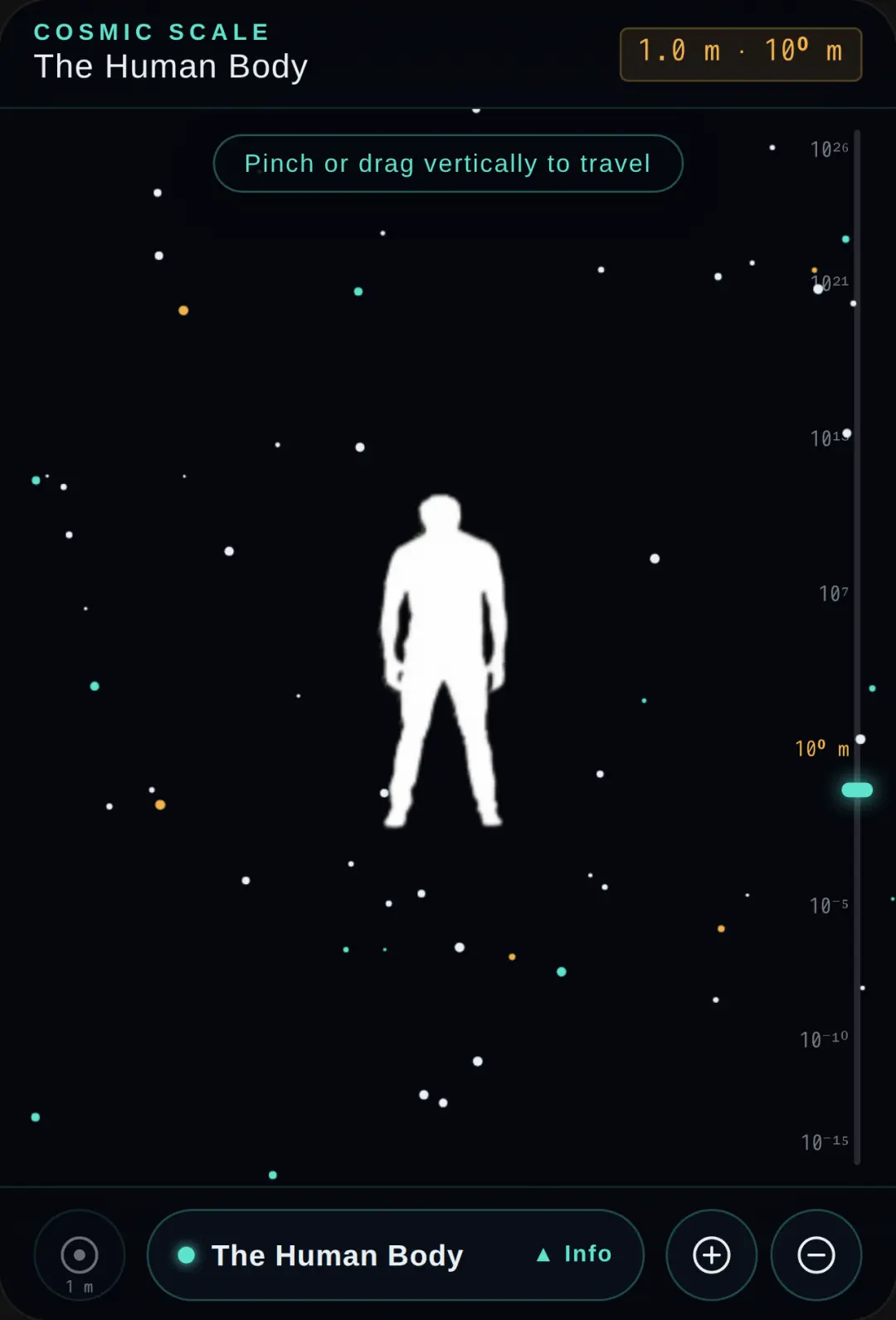 Cosmic Scale - From Atoms to the Universe cover