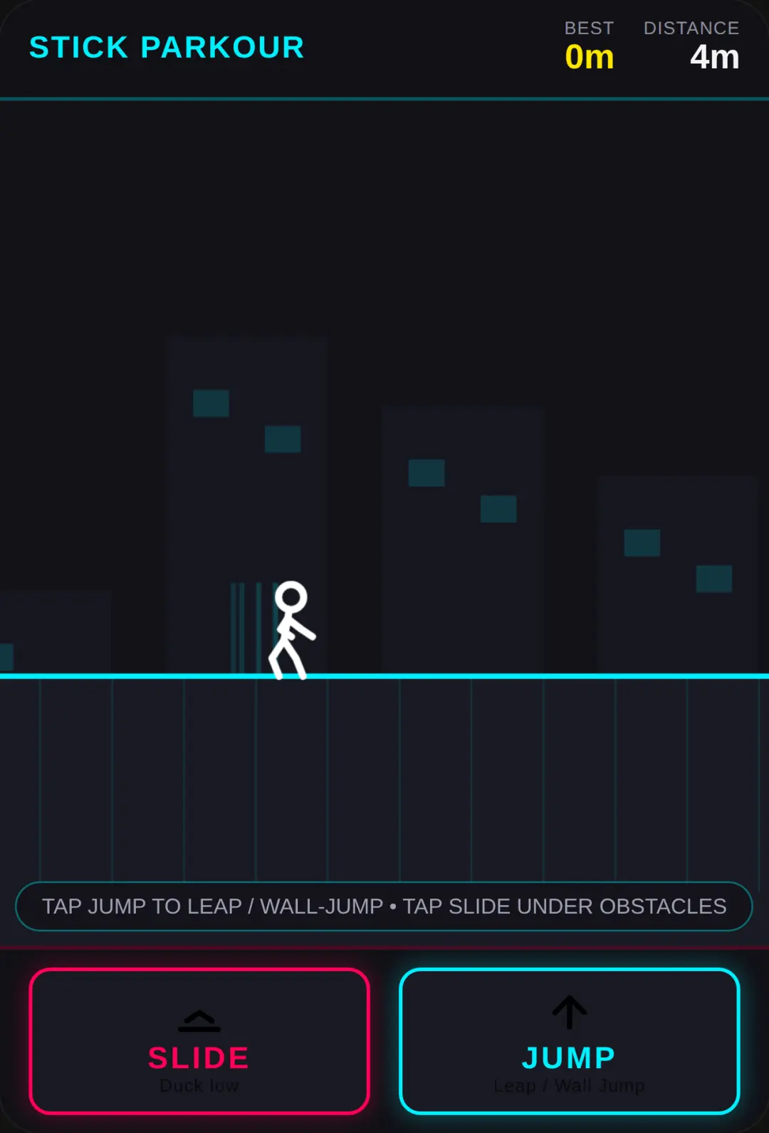 Stickman Parkour Dash cover