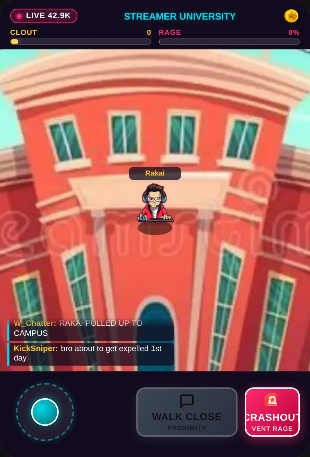 Streamer University Simulator cover