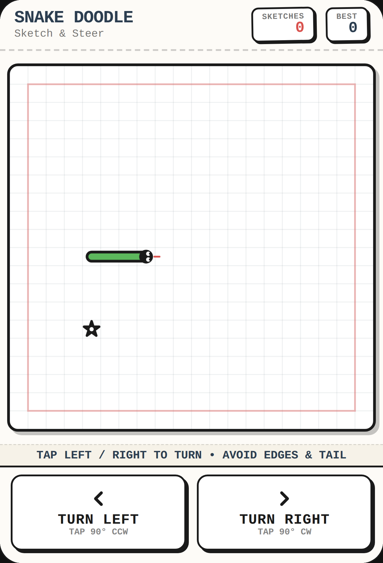 Snake Lines 2D - Doodle cover
