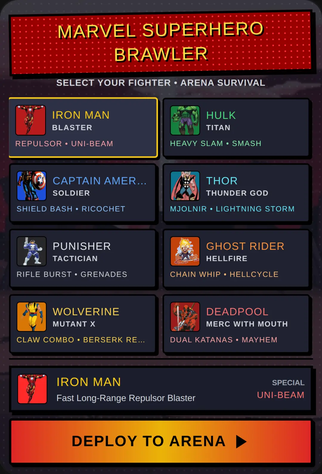 MARVEL UNITED : hey guys it's been a while since i posted and it's been a journey but this is a wild game ( i tested it out and it's possible and if you got any good remixes ill check them out! Recommend character: try saber tooth! cover