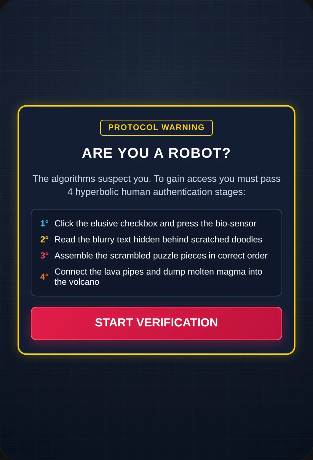 You are a robot?- caotick puzzle cover