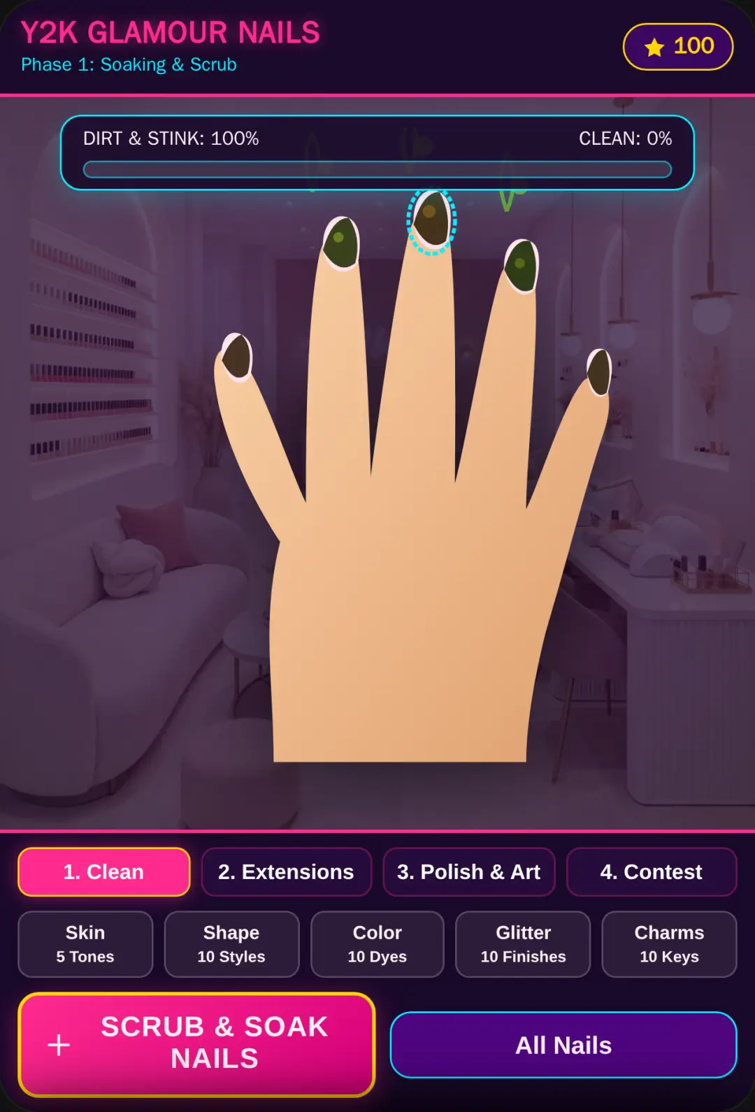 Y2K Glamour Nail Salon & Contest bro this is funnn!! cover