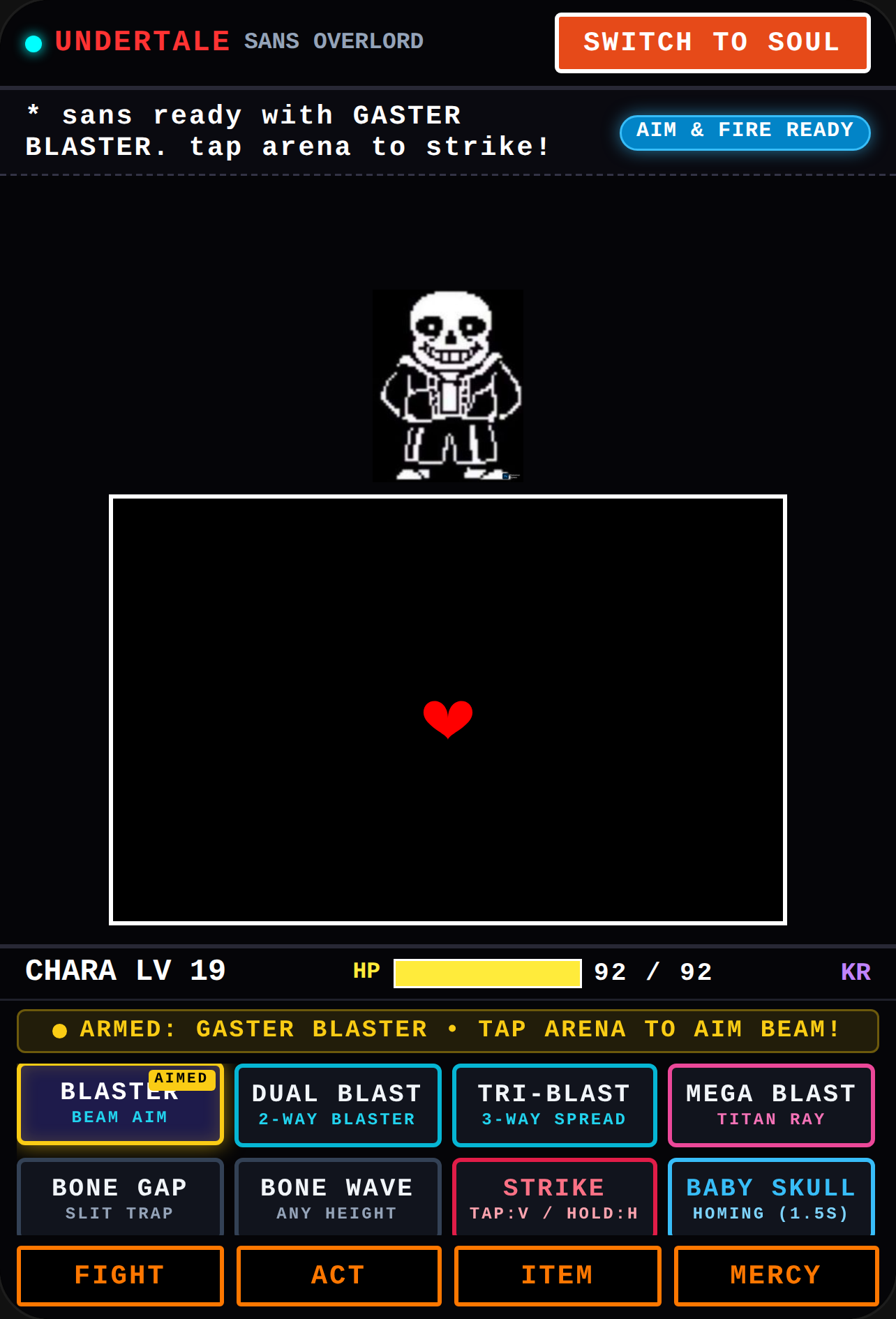 Undertale: Sans vs Heart cover