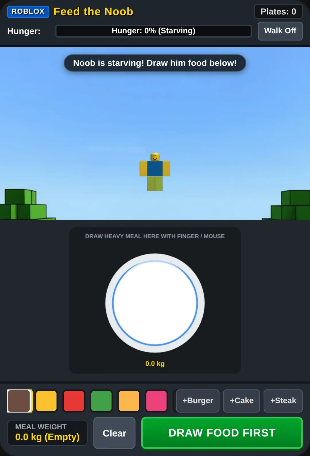 Feed the Roblox Noob cover