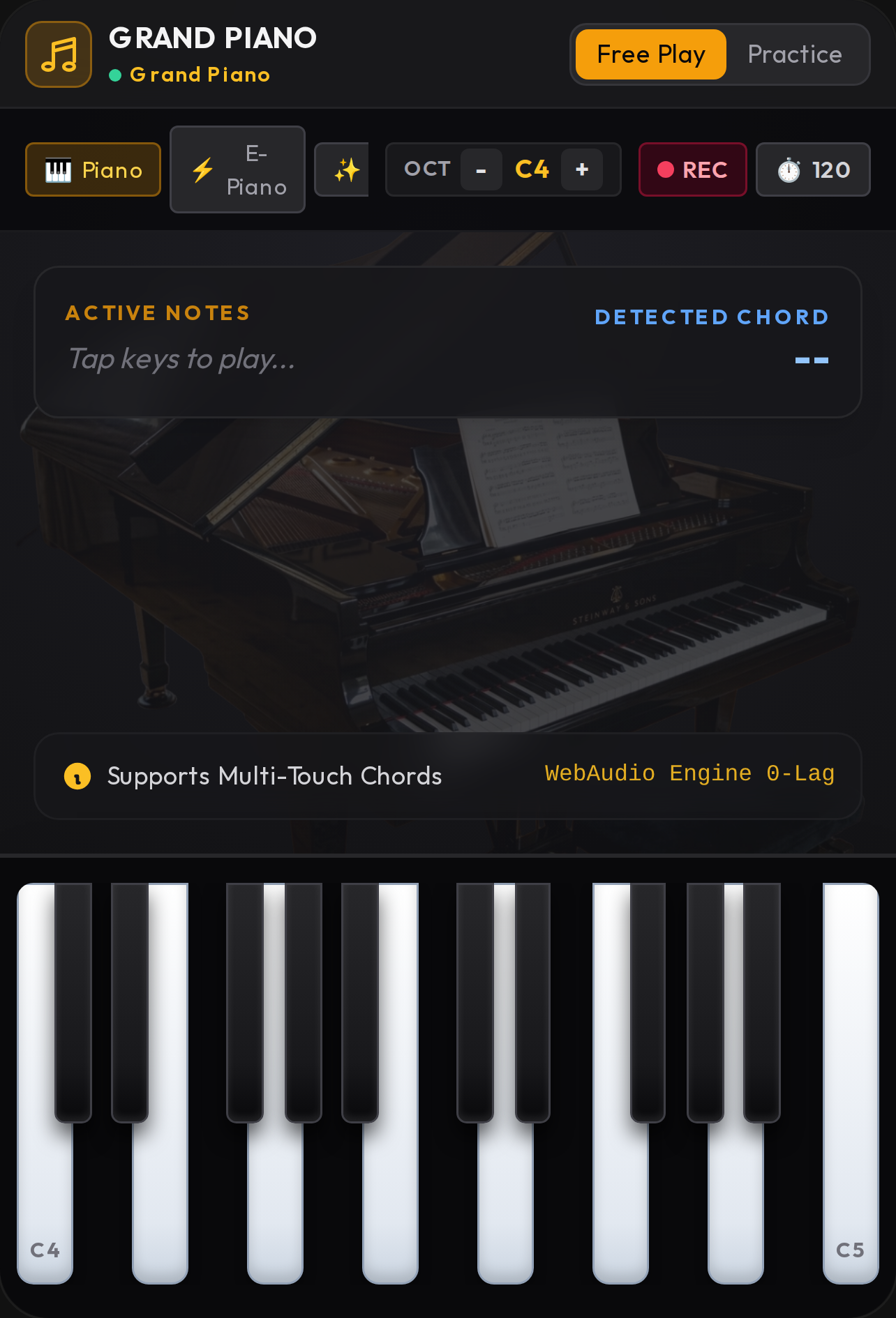 Grand Piano Studio cover