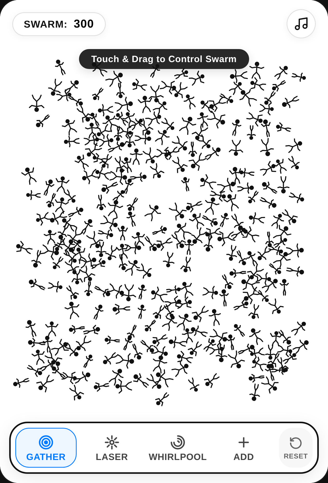 Stickman Swarm - Wii Shop Simulation cover