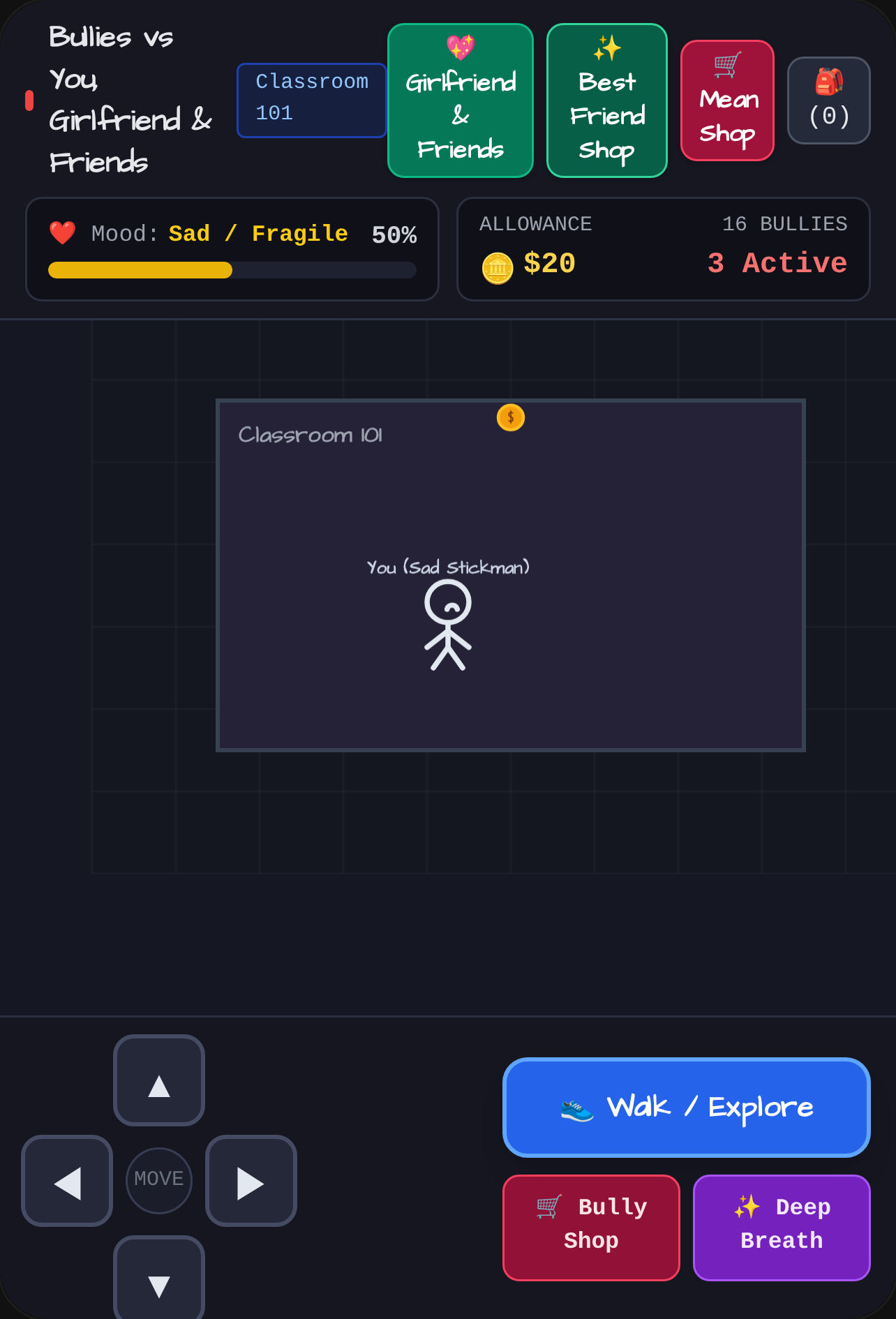 stickman sad ilfe wtih stickman bully you cover