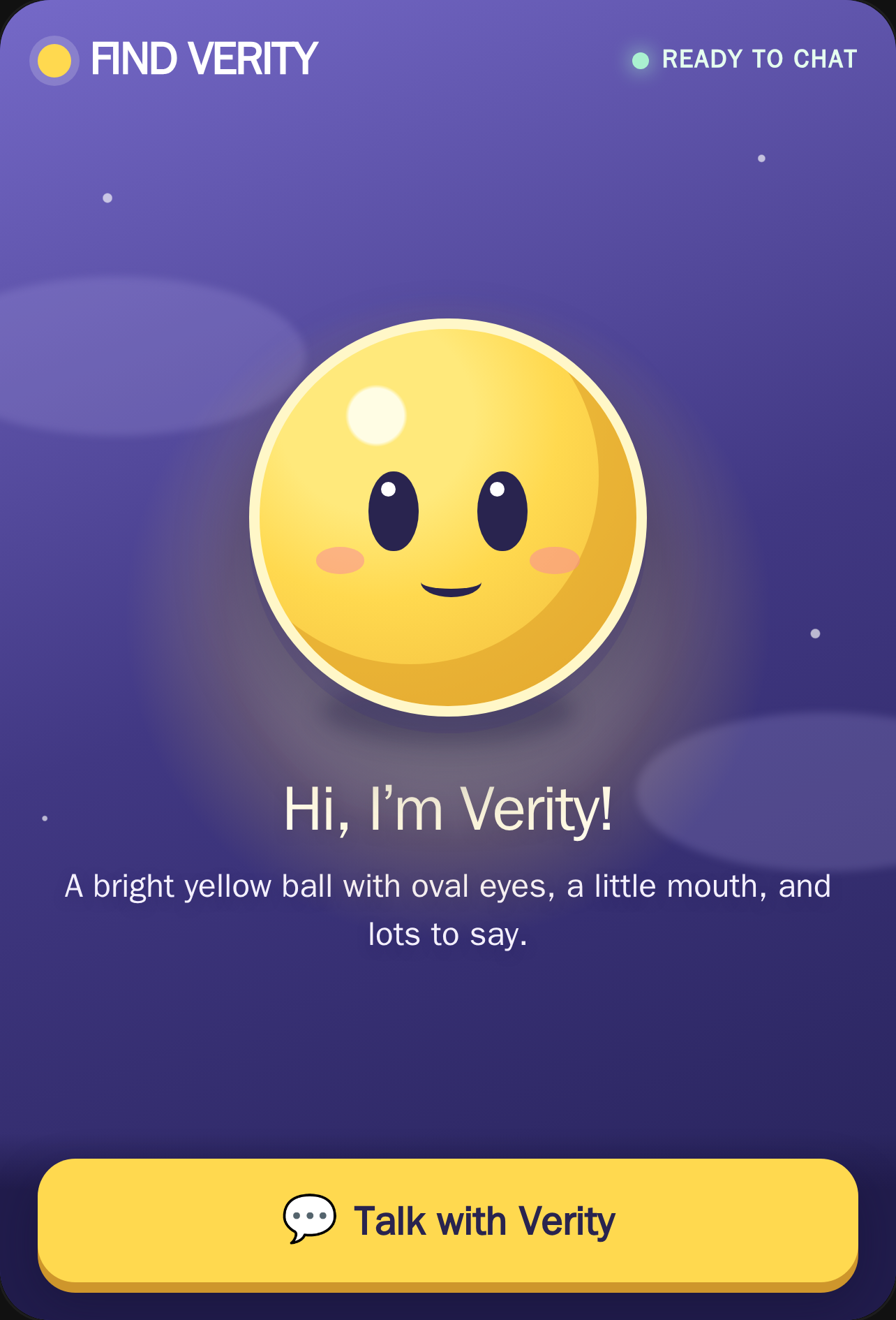 Verity cover