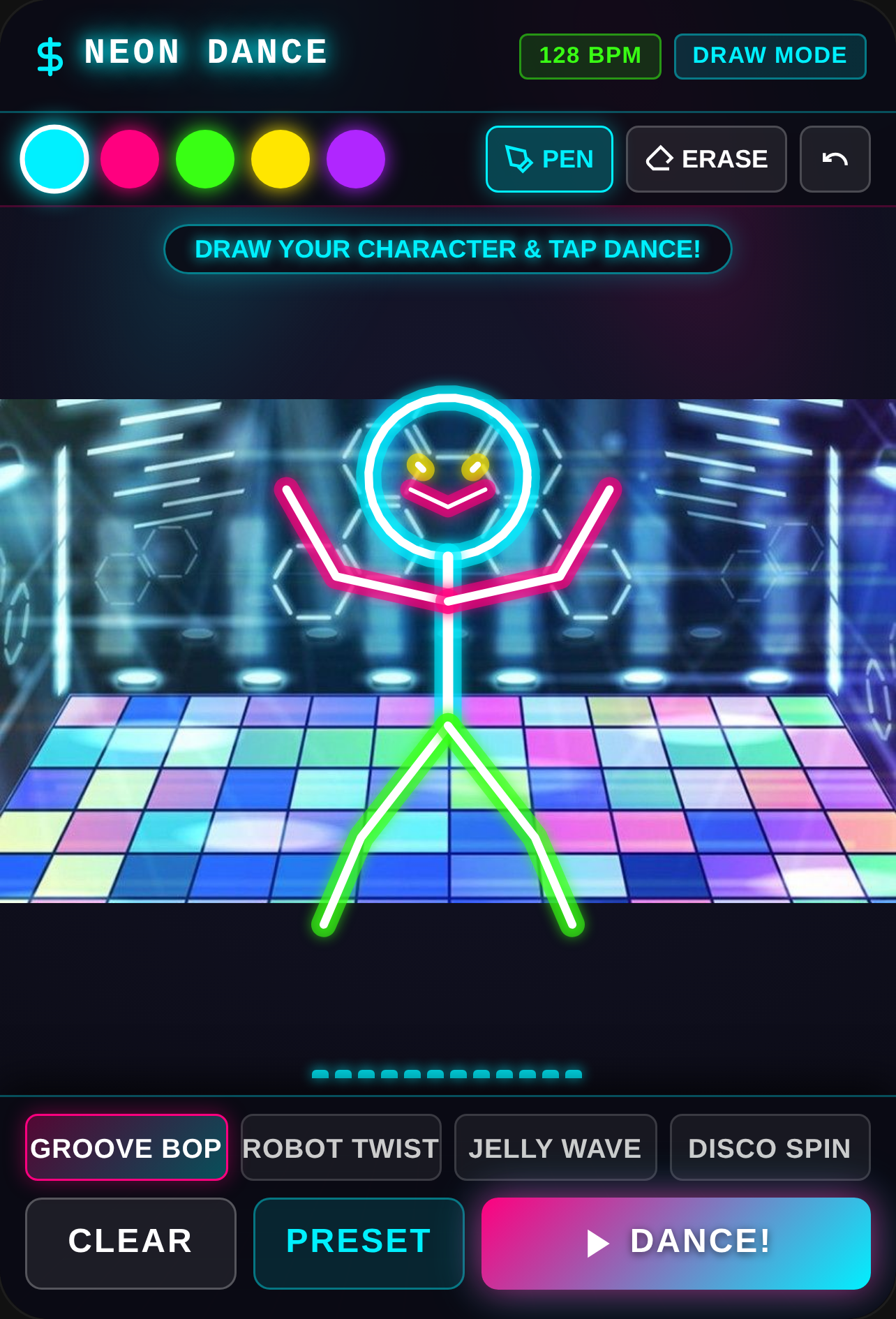 Neon Doodle Dance cover