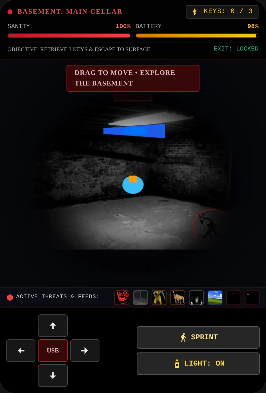 Basement Horror Survival (HARD) cover