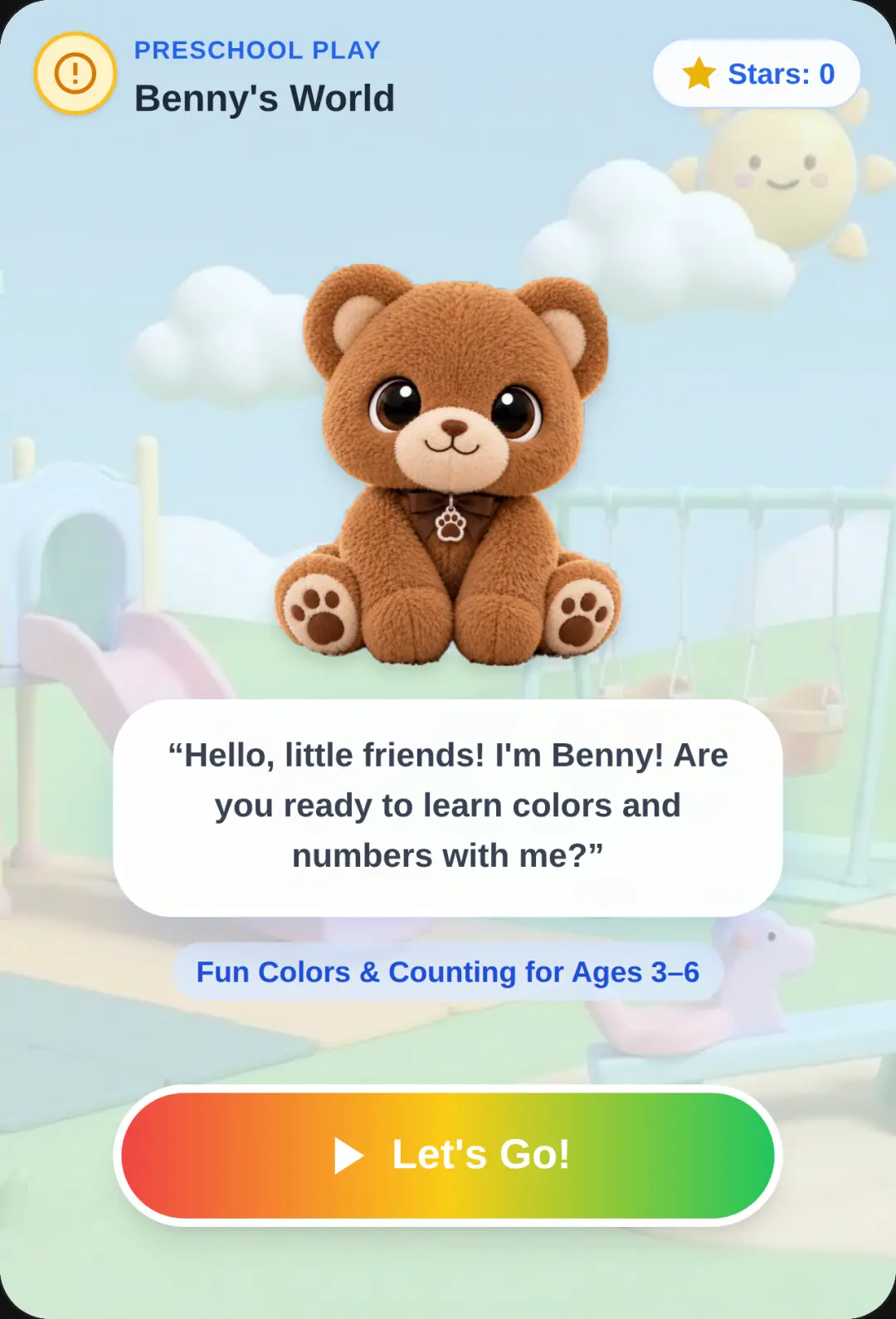 Learn Colors and Numbers with Benny! cover